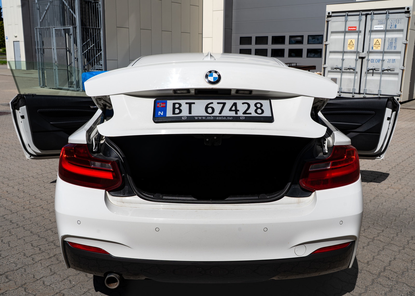BMW 218d Coupé Steptronic, 8-trins, 143ps, 2014