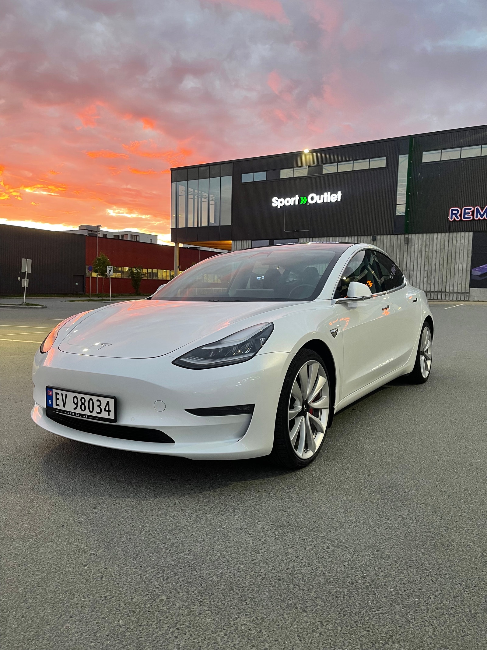 Tesla Model 3 Performance, 513hp, 2019