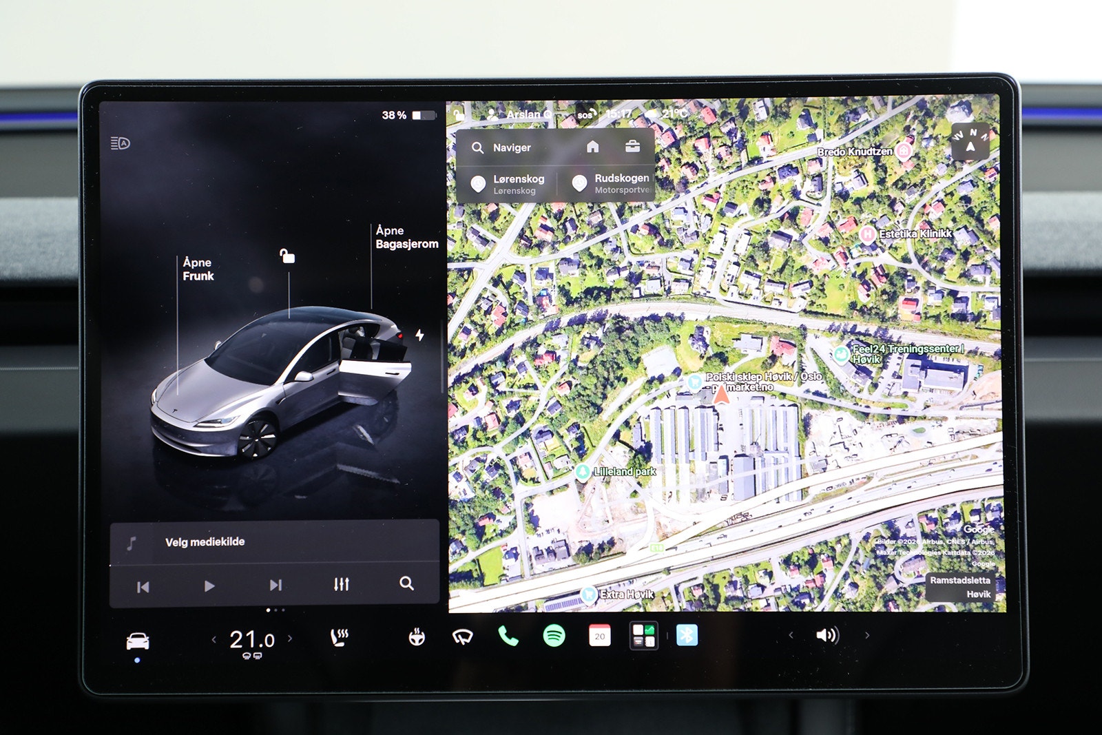 Tesla Model 3 Long Range AWD, 498hp, 2026