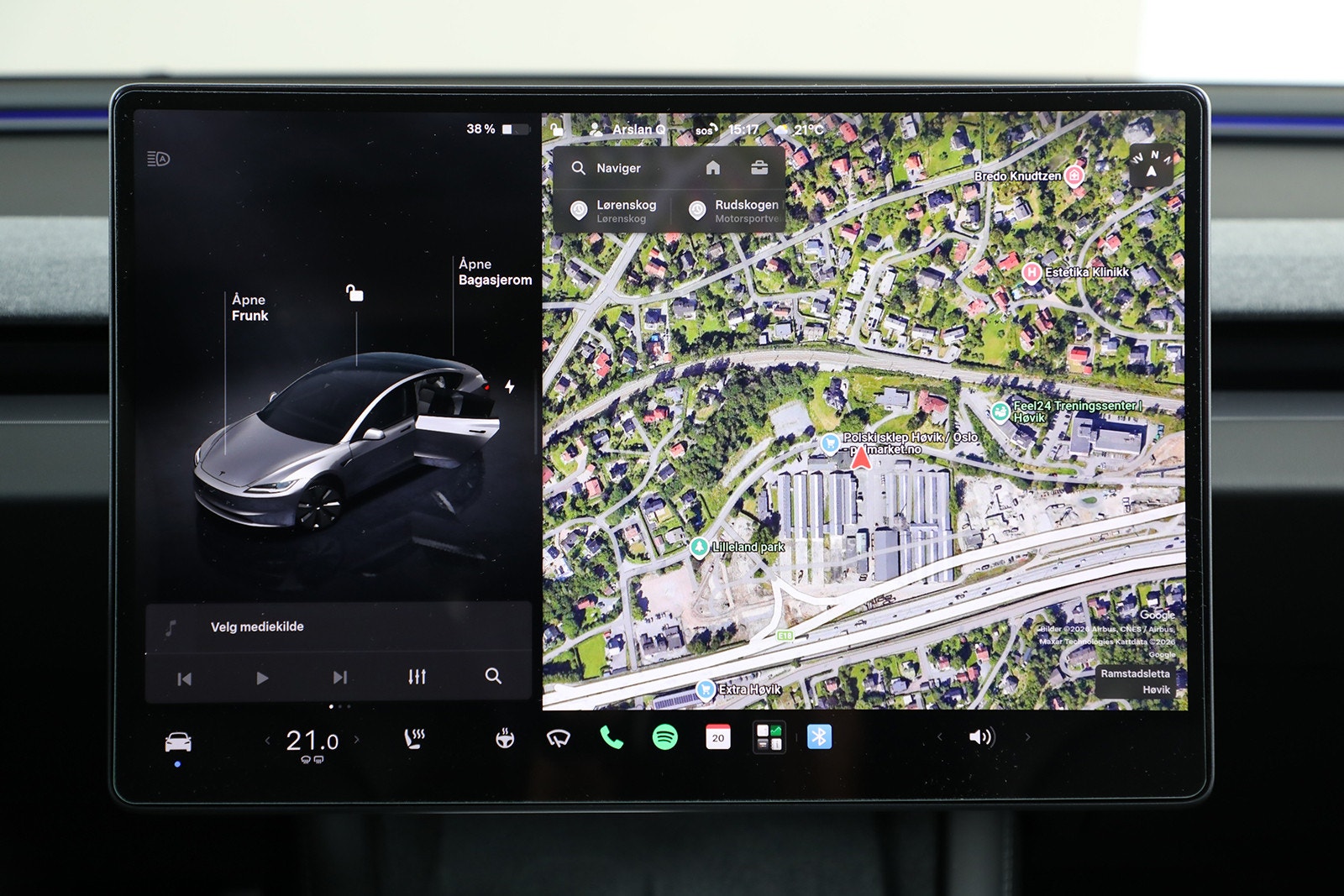 Tesla Model 3 Long Range AWD, 498hp, 2026