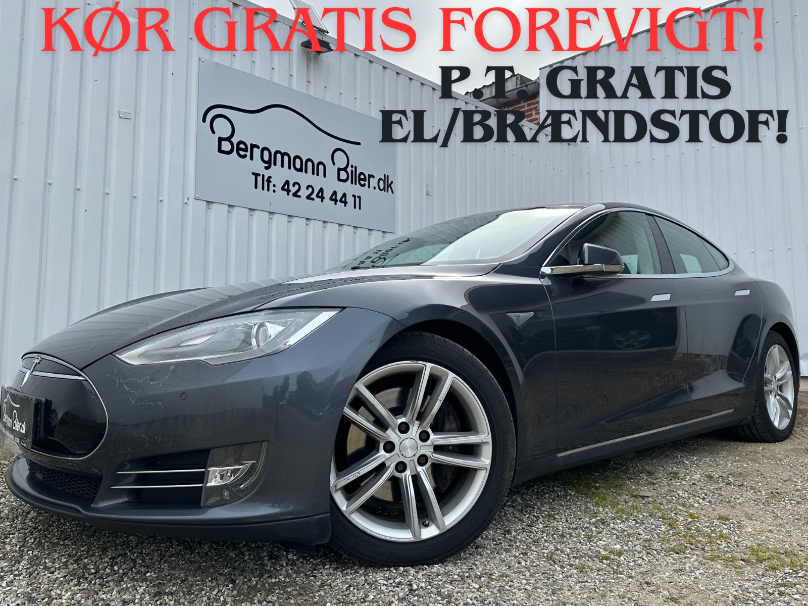 Tesla Model S 85D, 423hp, 2015