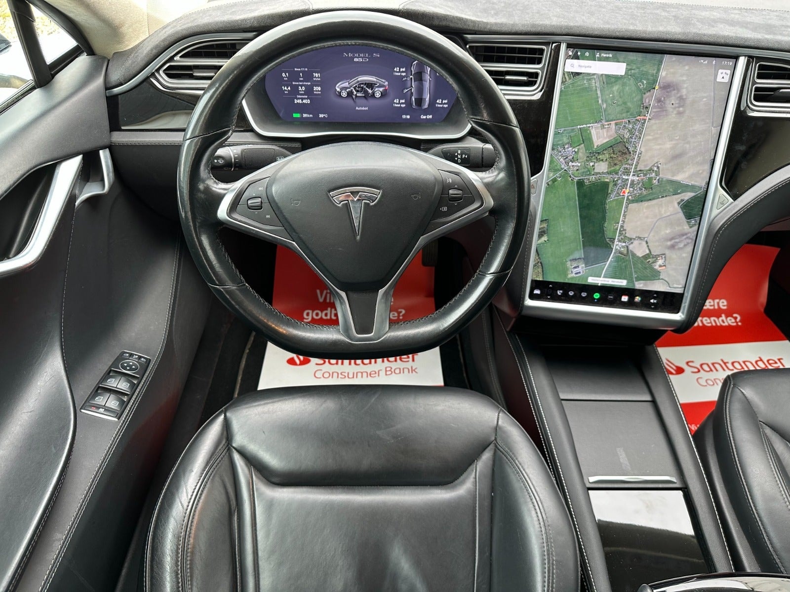 Tesla Model S 85D, 423hp, 2015