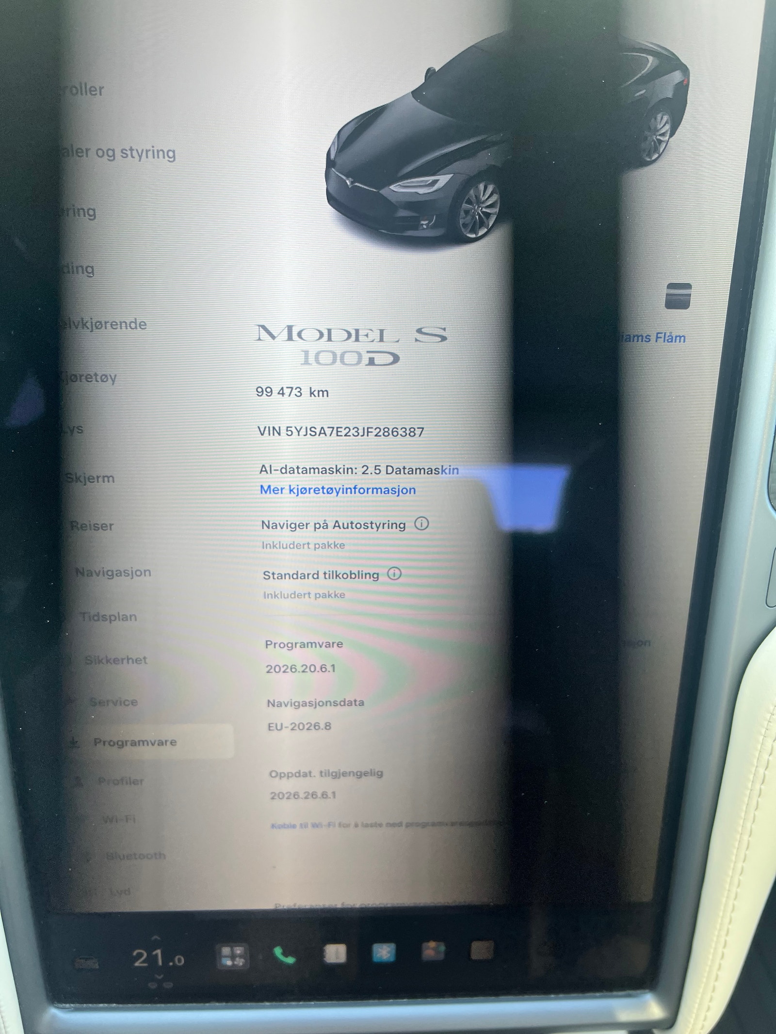 Tesla Model S 100D, 525ps, 2018