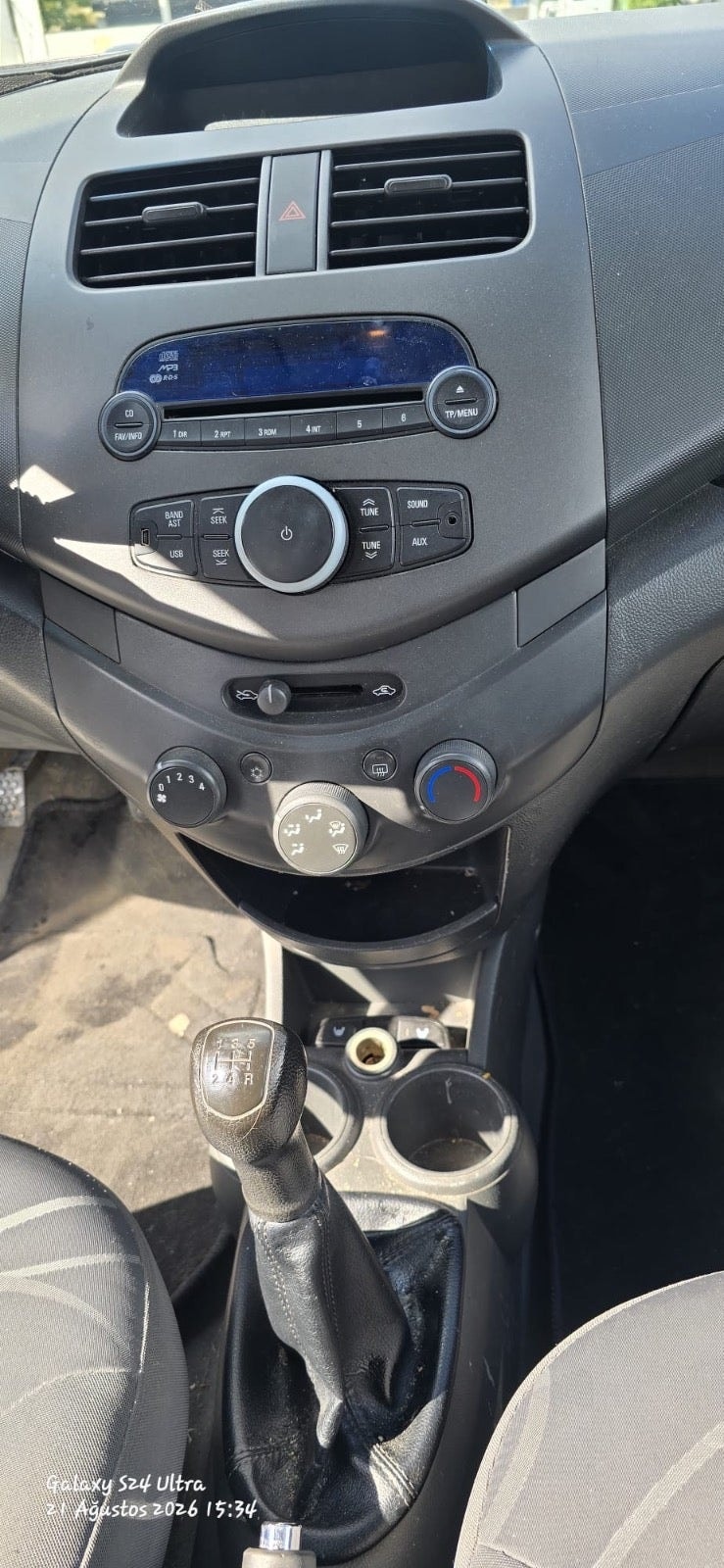 Chevrolet Spark 1.0 Manual, 5-trins, 68ps, 2010