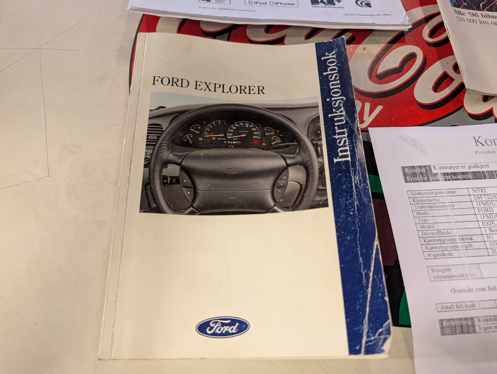 Ford Explorer 4.0 V6 OHV ControlTrac Automatic, 4-trinn, 156hk, 1996