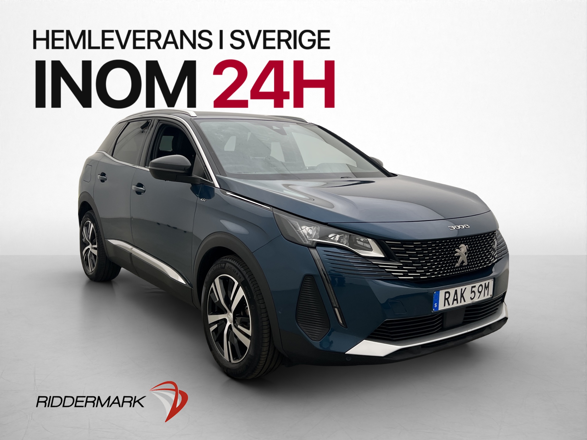 Peugeot 3008 1.2 PureTech 130 EAT, 8-trins, 131ps, 2023