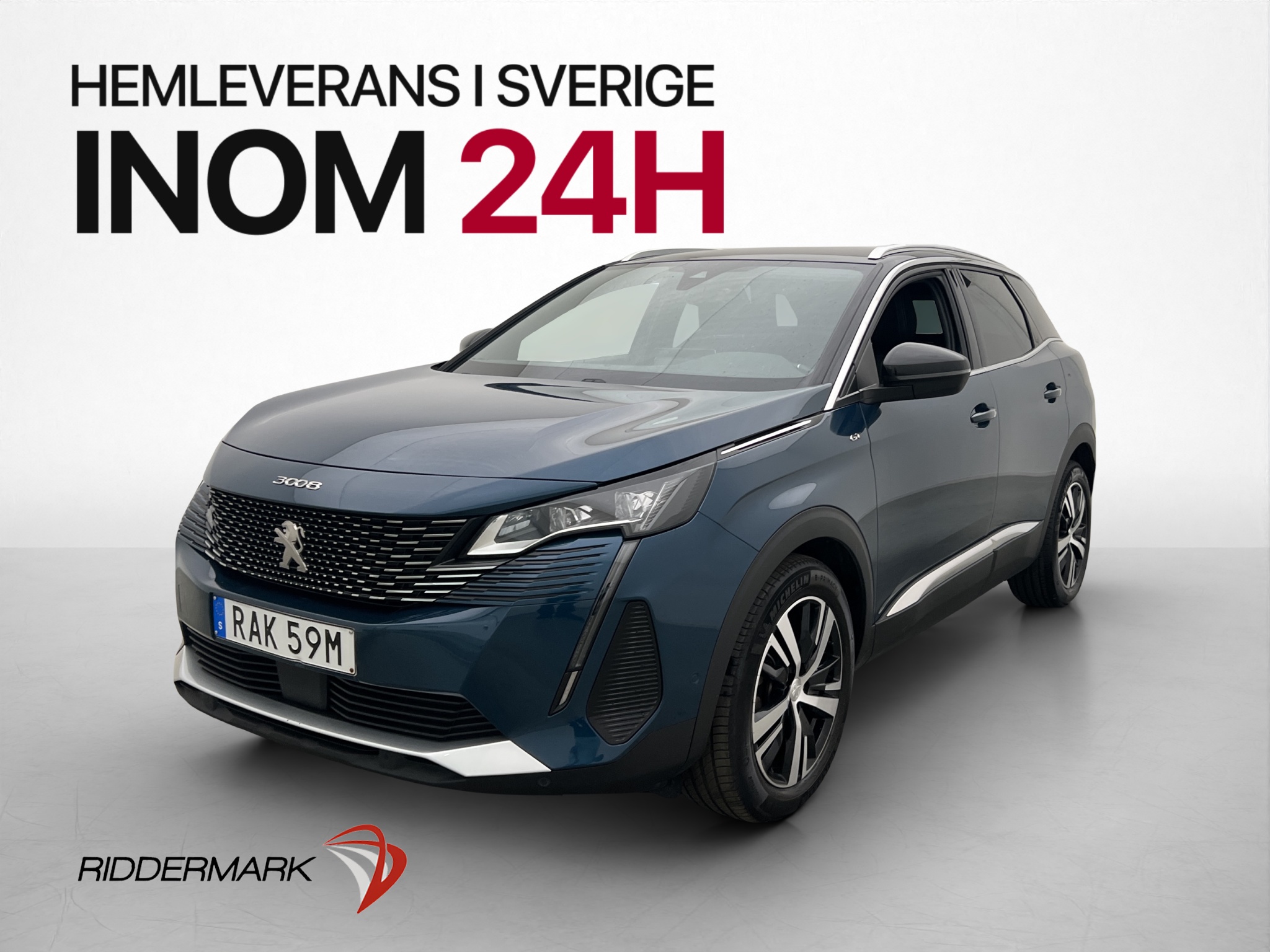 Peugeot 3008 1.2 PureTech 130 EAT, 8-trins, 131ps, 2023