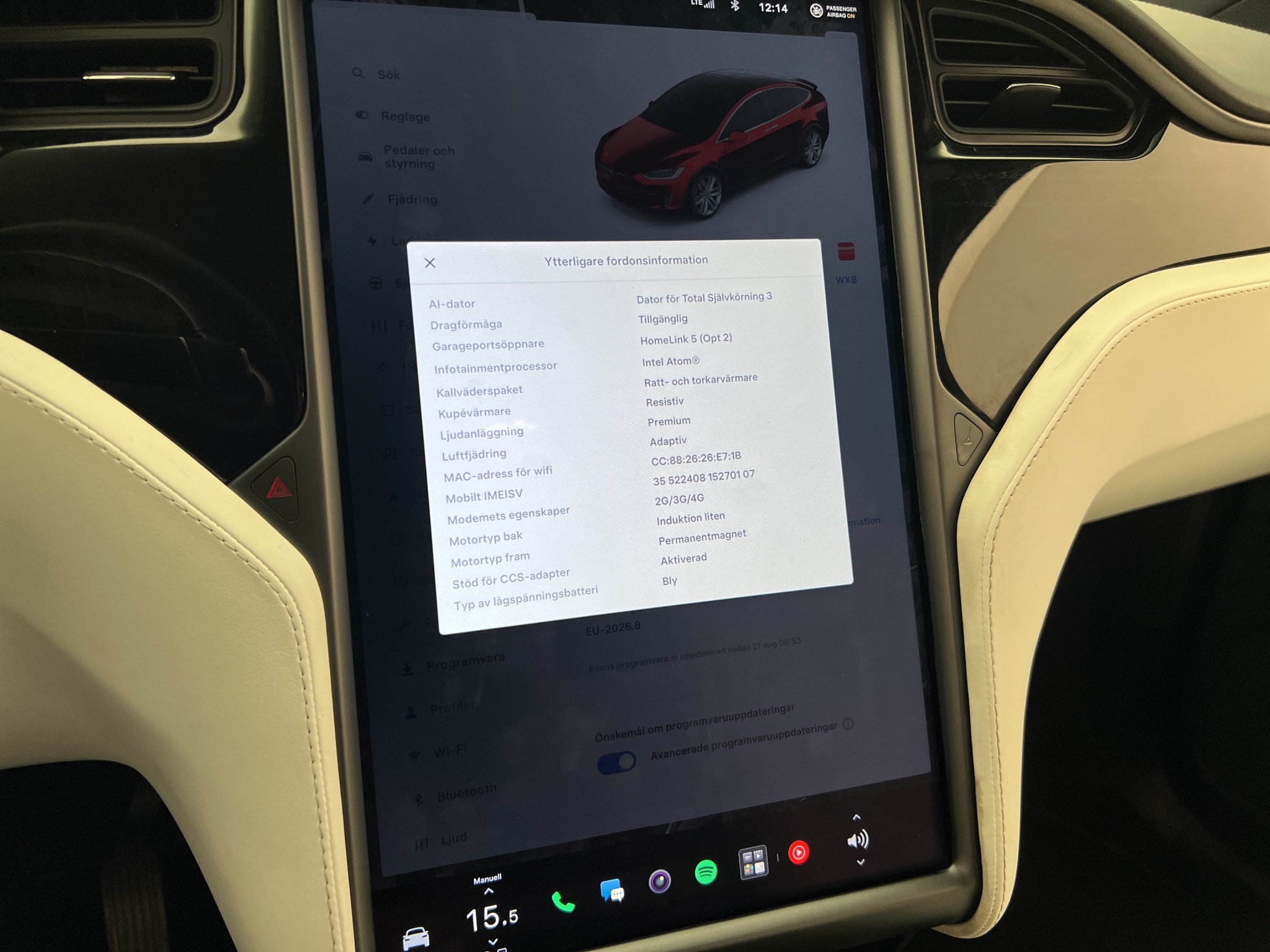 Tesla Model X Long Range, 423hp, 2020
