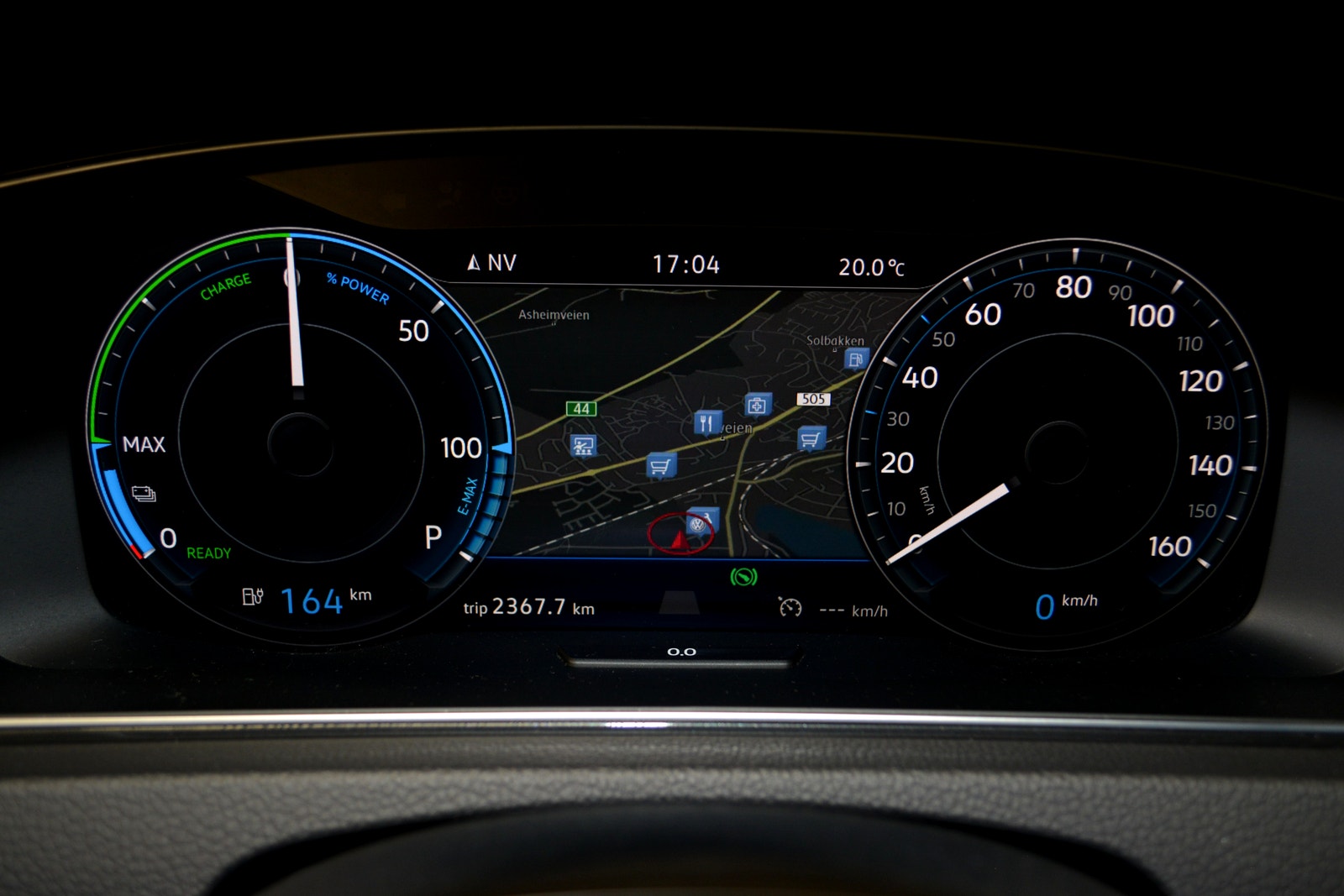 Volkswagen e-Golf, 136hp, 2018