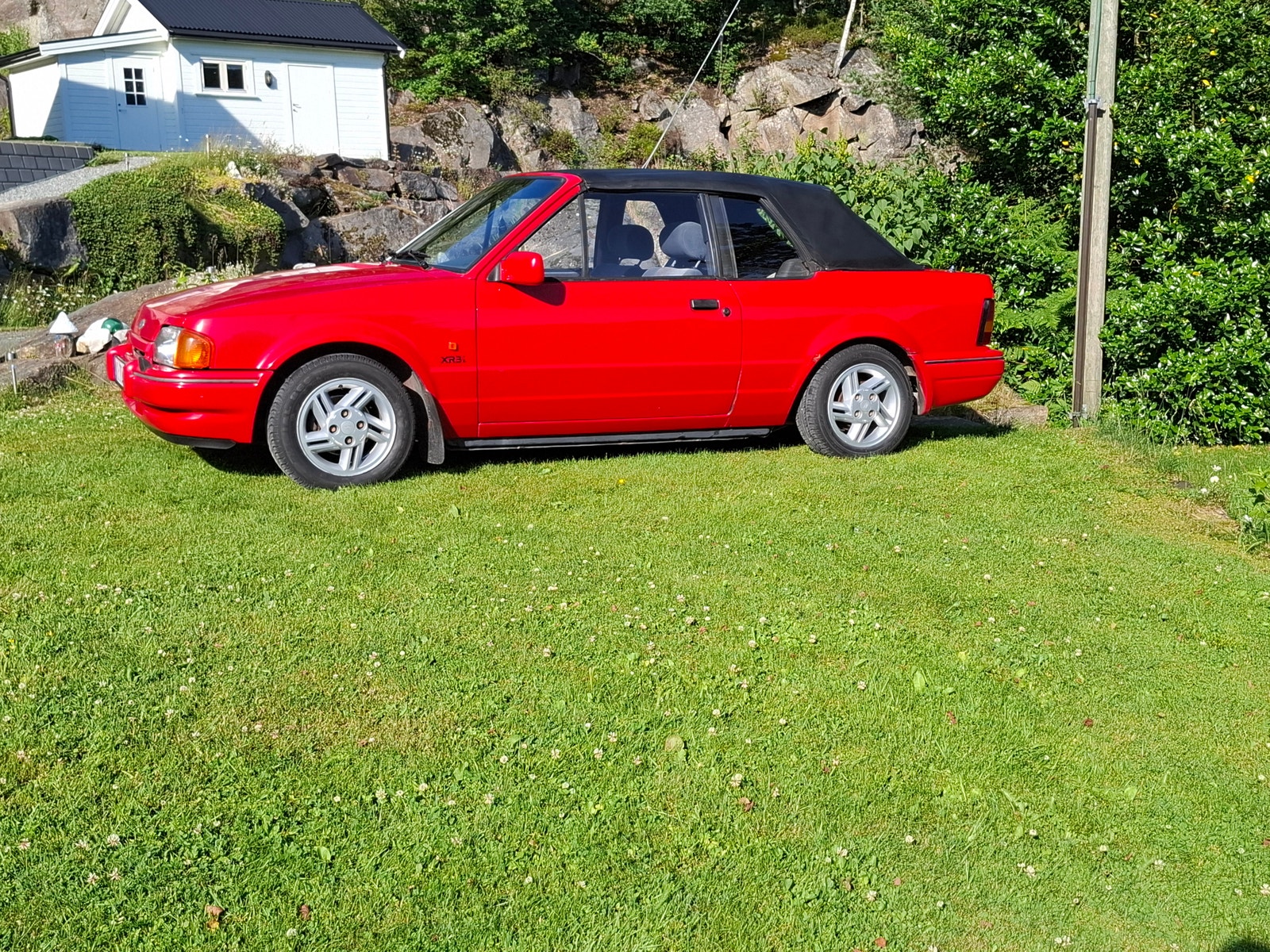 Ford Escort XR3i Cabriolet Manual, 5-trins, 105ps, 1987