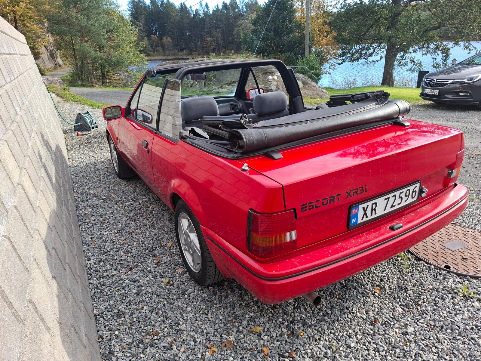 Ford Escort XR3i Cabriolet Manual, 5-trins, 105ps, 1987