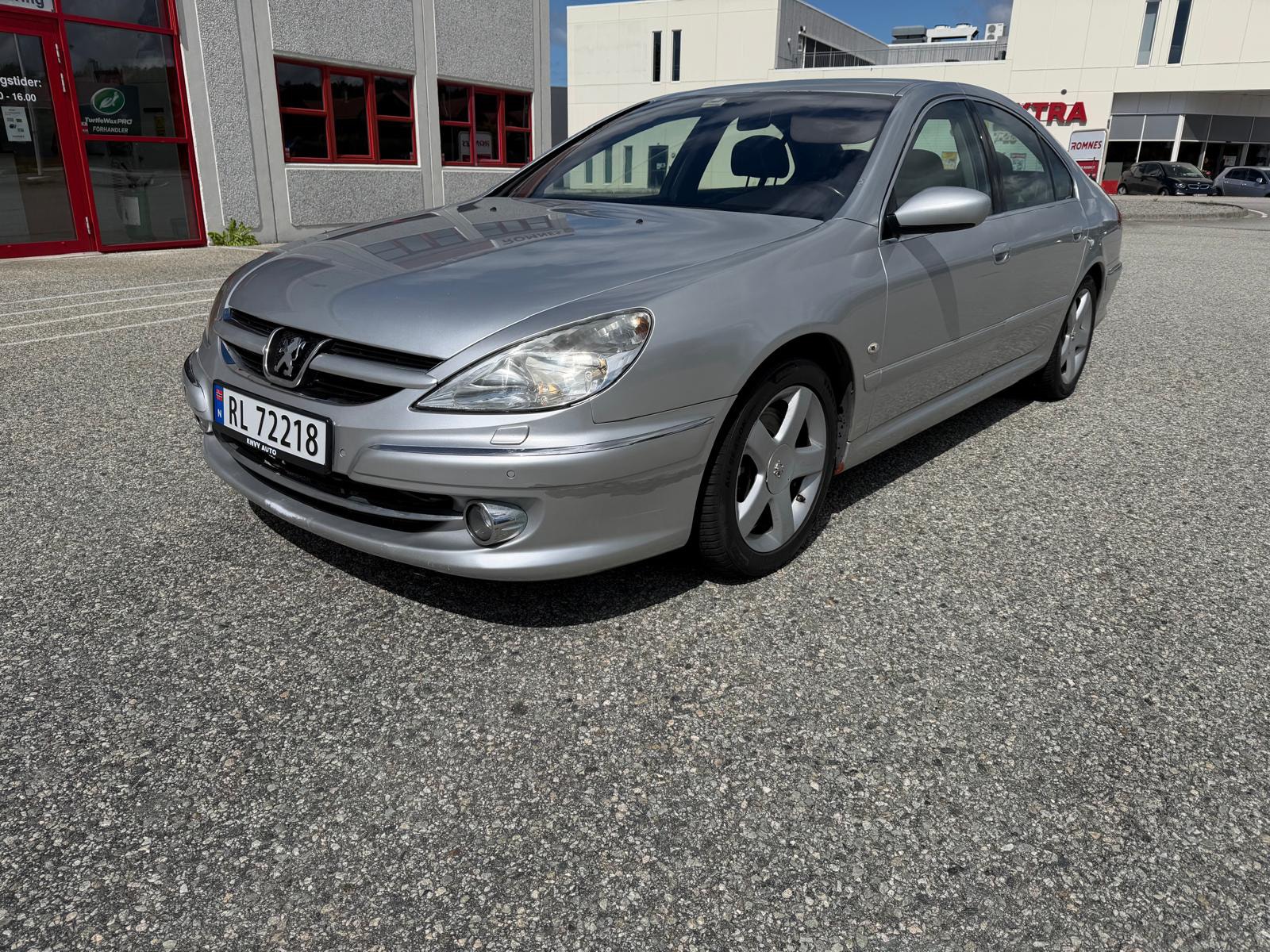 Peugeot 607 2.7 V6 HDi TipTronic, 6-trins, 204ps, 2007