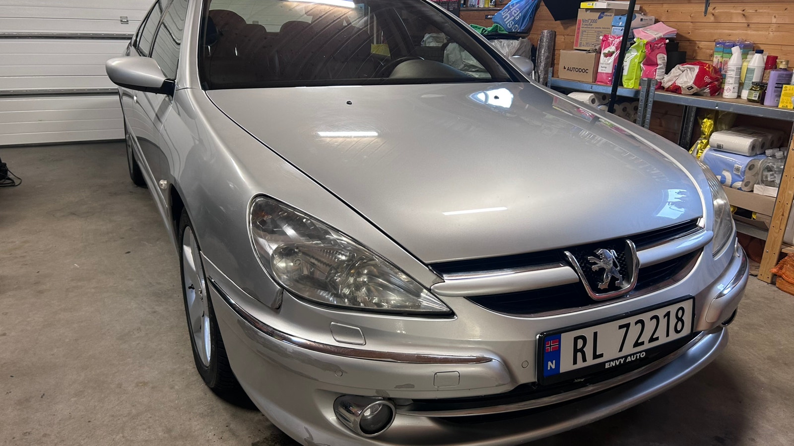 Peugeot 607 2.7 V6 HDi TipTronic, 6-trins, 204ps, 2007