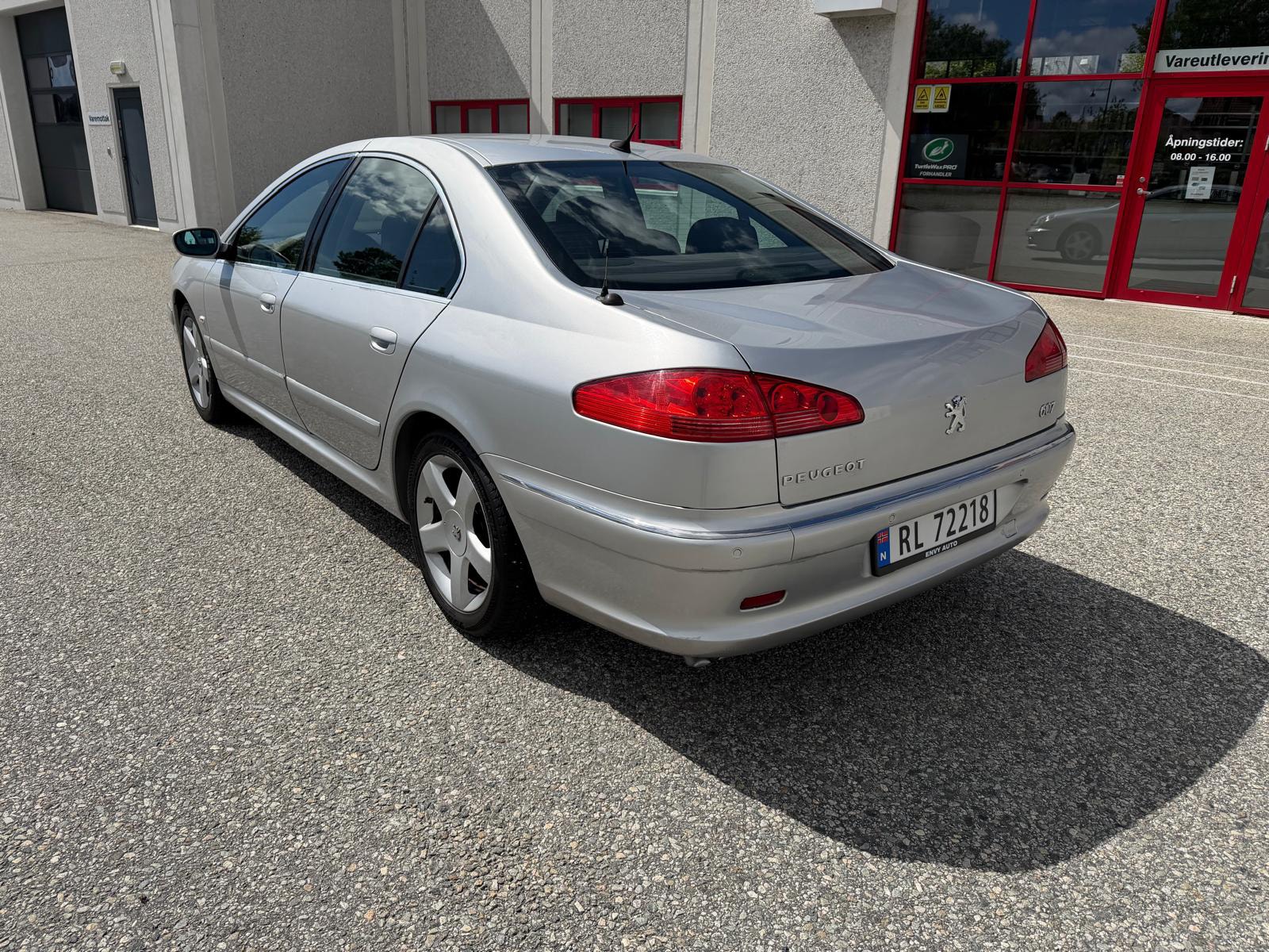 Peugeot 607 2.7 V6 HDi TipTronic, 6-trins, 204ps, 2007