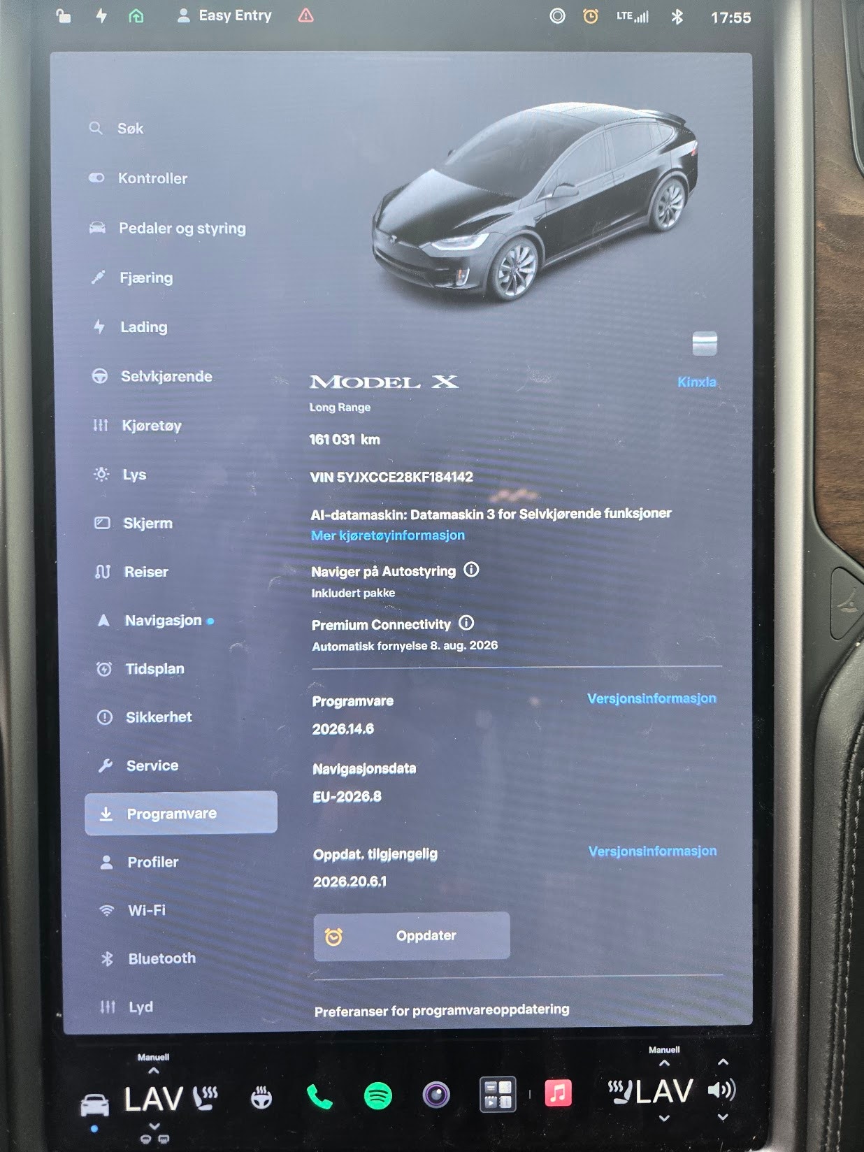 Tesla Model X Long Range, 423ps, 2019