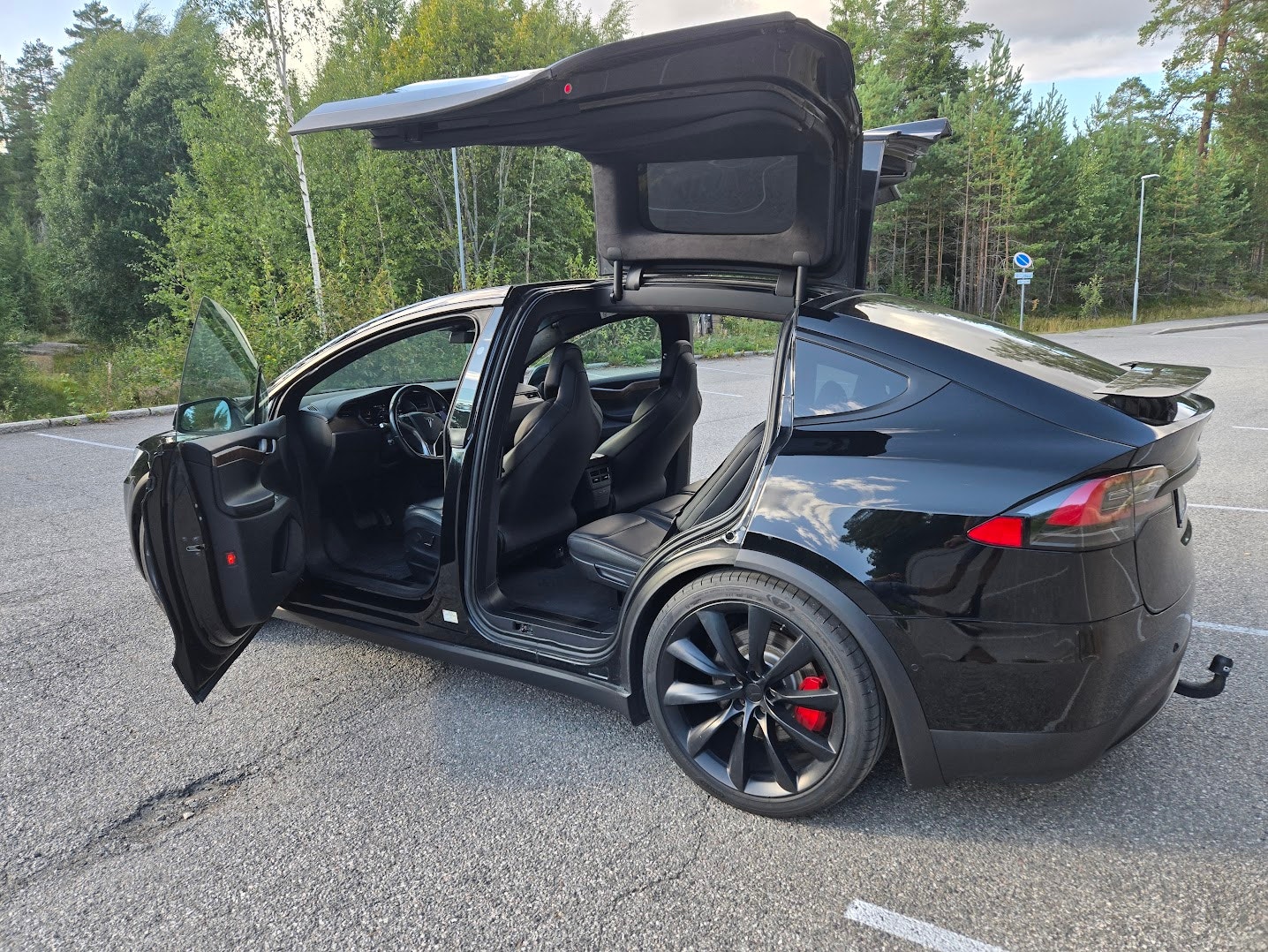 Tesla Model X Long Range, 423ps, 2019
