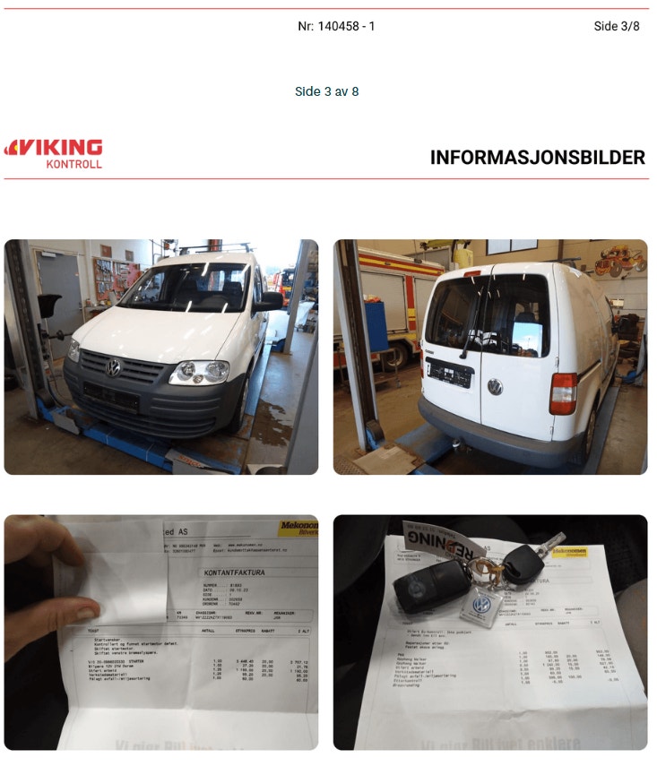 Volkswagen Caddy Panel Van 1.4 Manual, 5-trins, 80ps, 2007