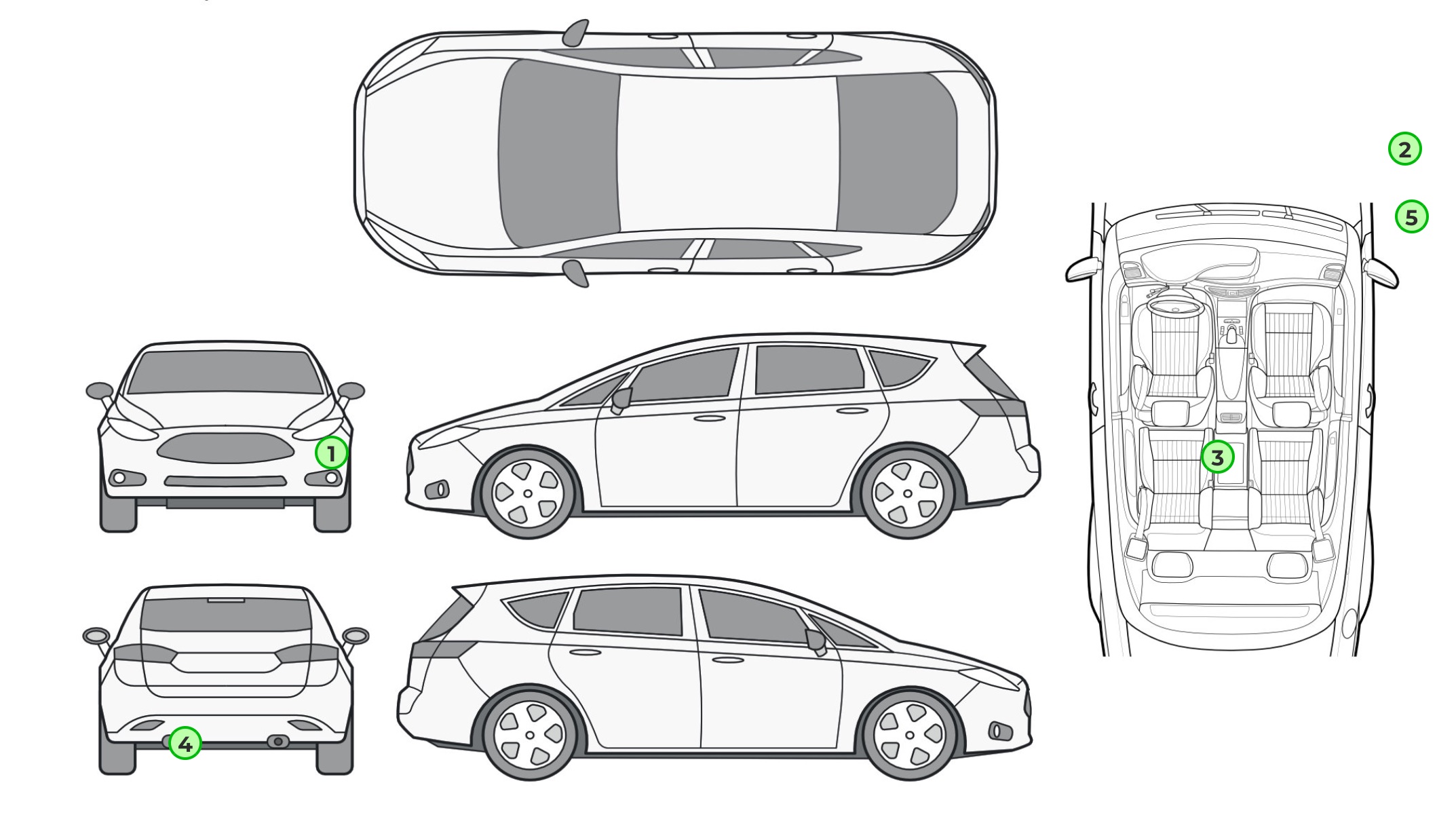 Volvo V60 T3 Manual, 152hp, 2017