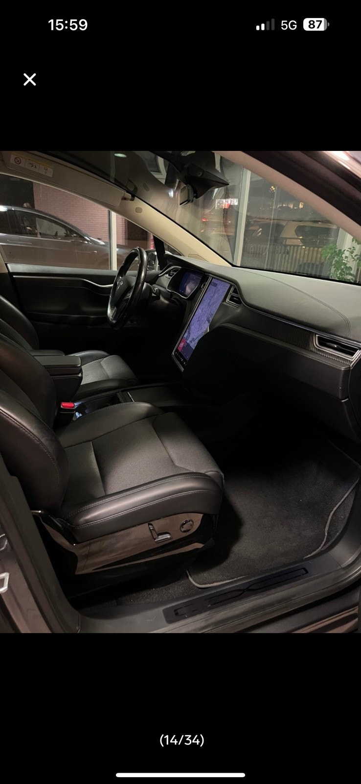 Tesla Model X 90D, 423hp, 2016