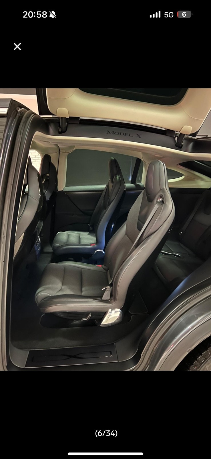 Tesla Model X 90D, 423hp, 2016