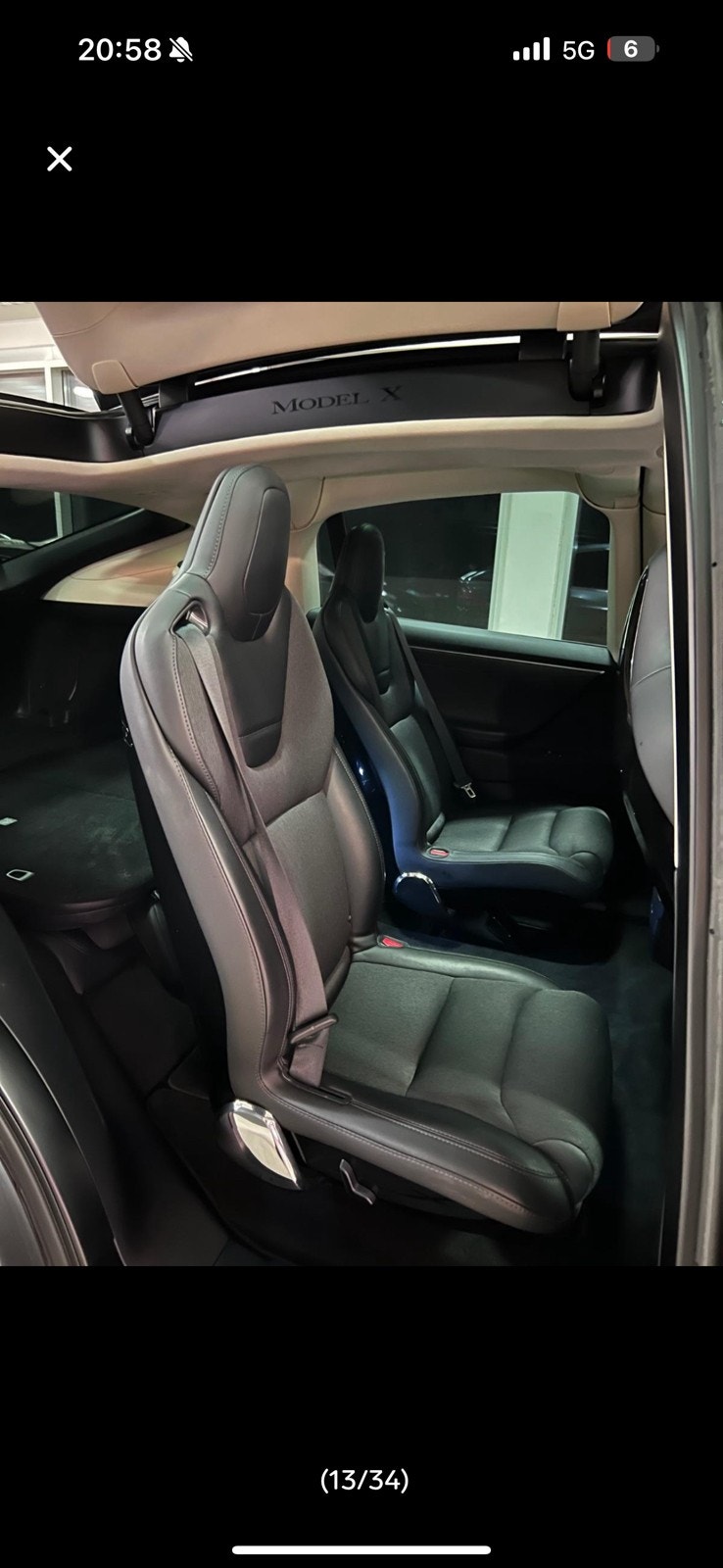Tesla Model X 90D, 423hp, 2016