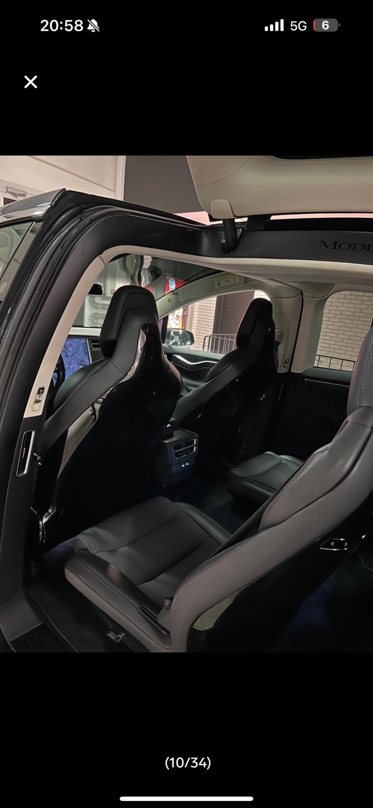 Tesla Model X 90D, 423hp, 2016