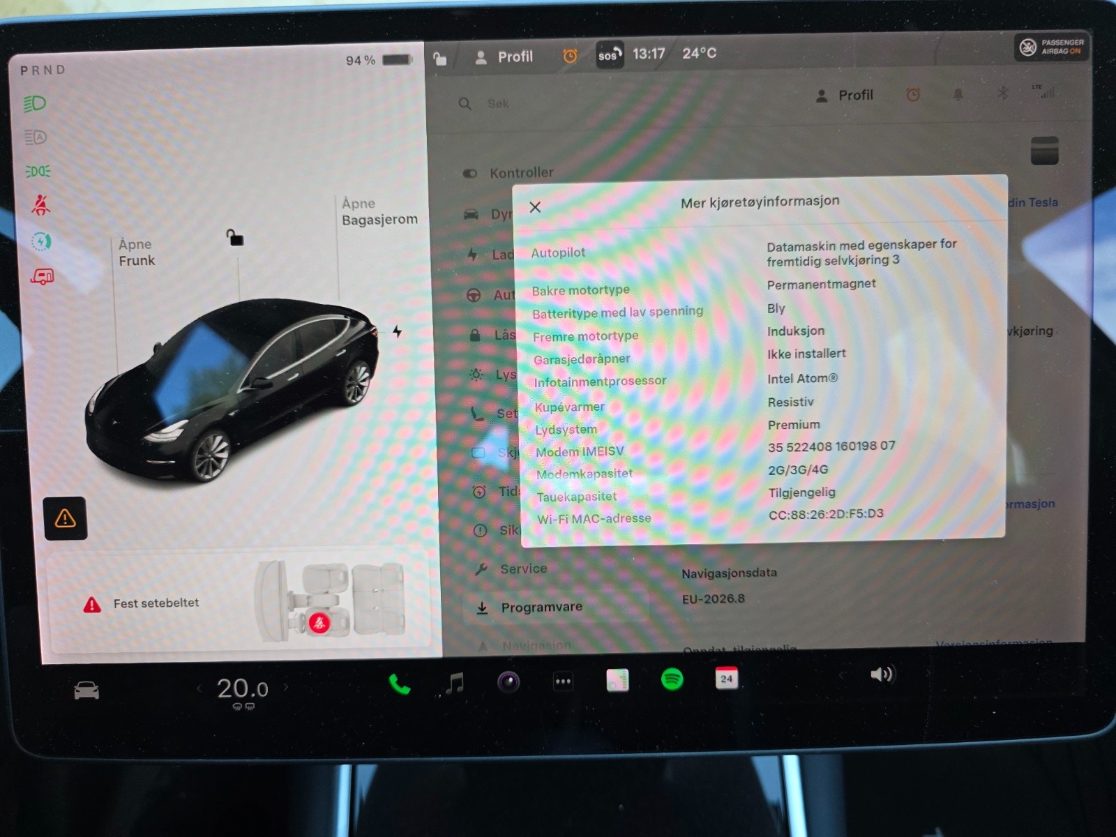 Tesla Model 3 Long Range AWD, 440ps, 2020