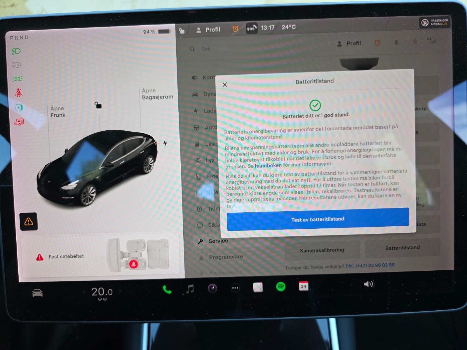 Tesla Model 3 Long Range AWD, 440ps, 2020