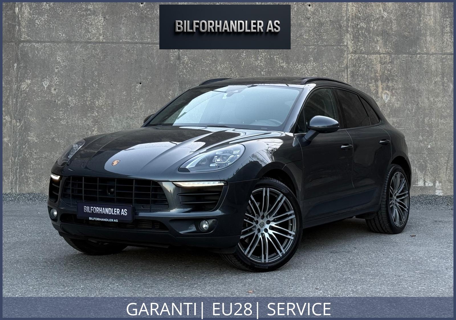 Porsche Macan PDK, 7-trins, 252ps, 2017