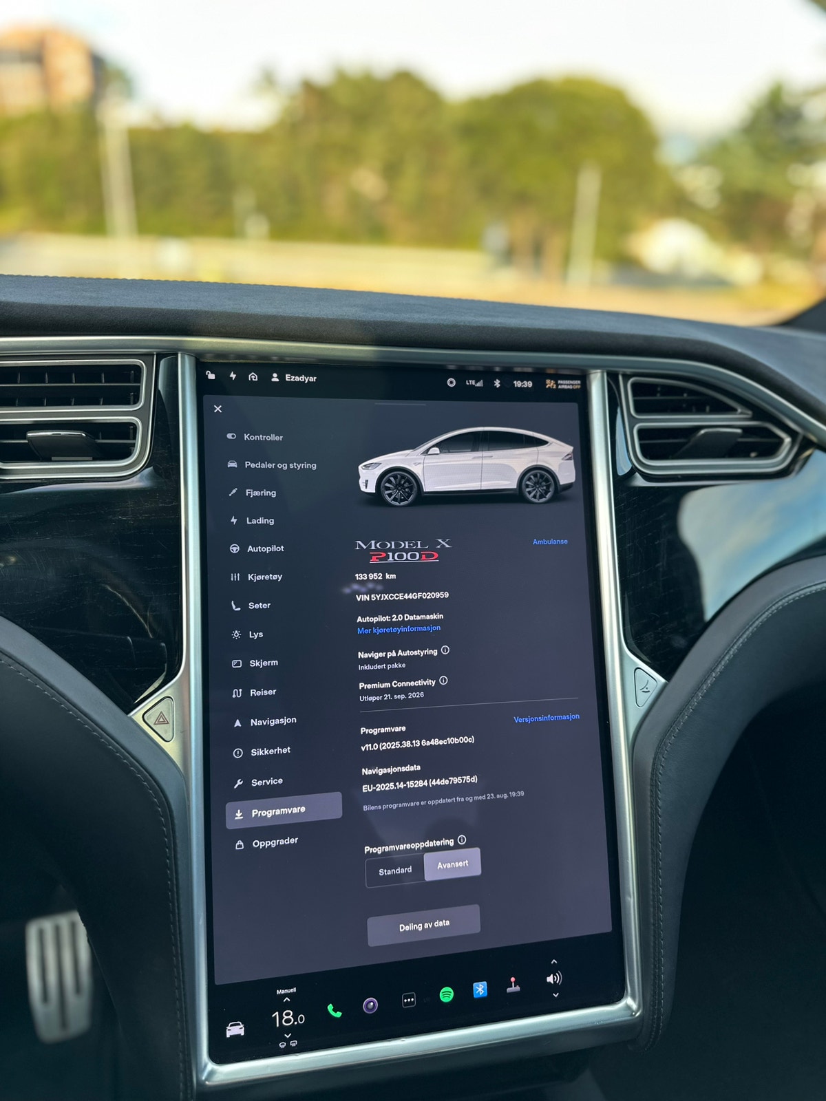 Tesla Model X P100D, 611hp, 2016