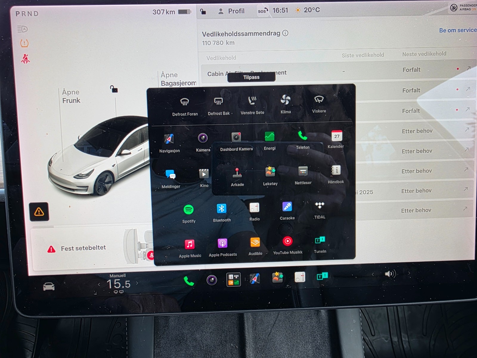 Tesla Model 3 Standard Range Plus, 325ps, 2021