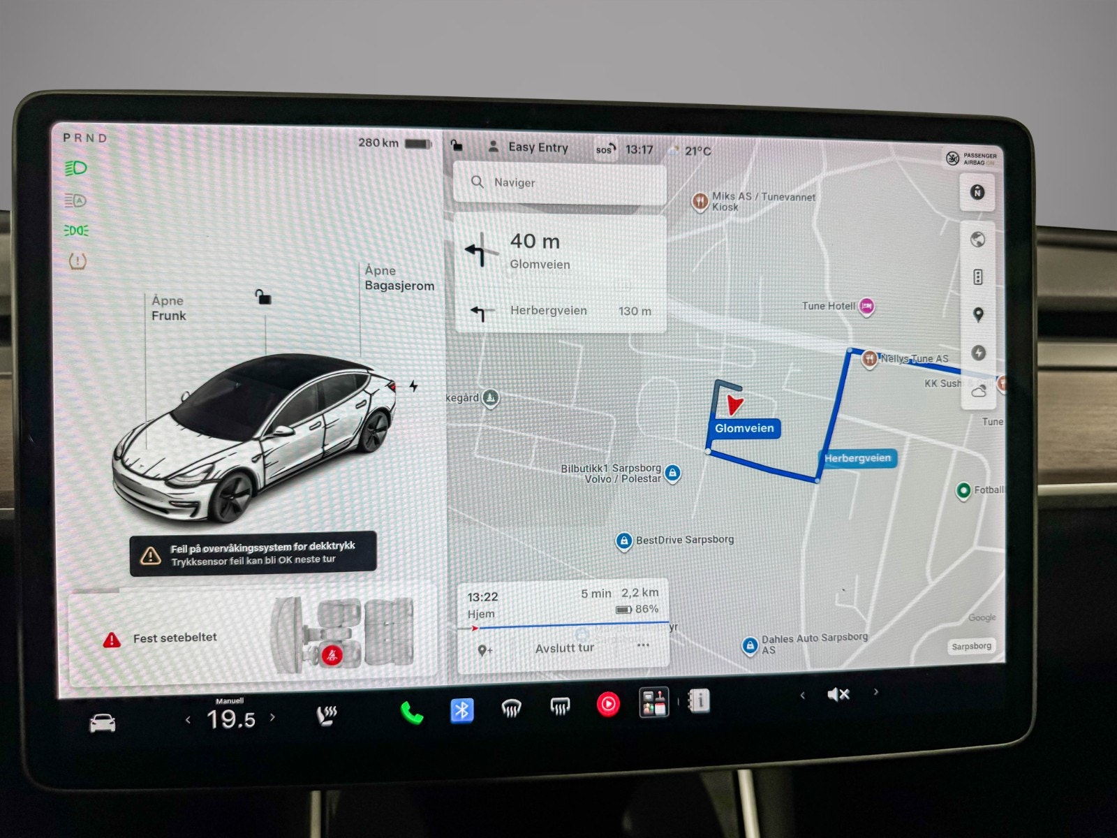 Tesla Model 3 Standard Range Plus, 325hk, 2020