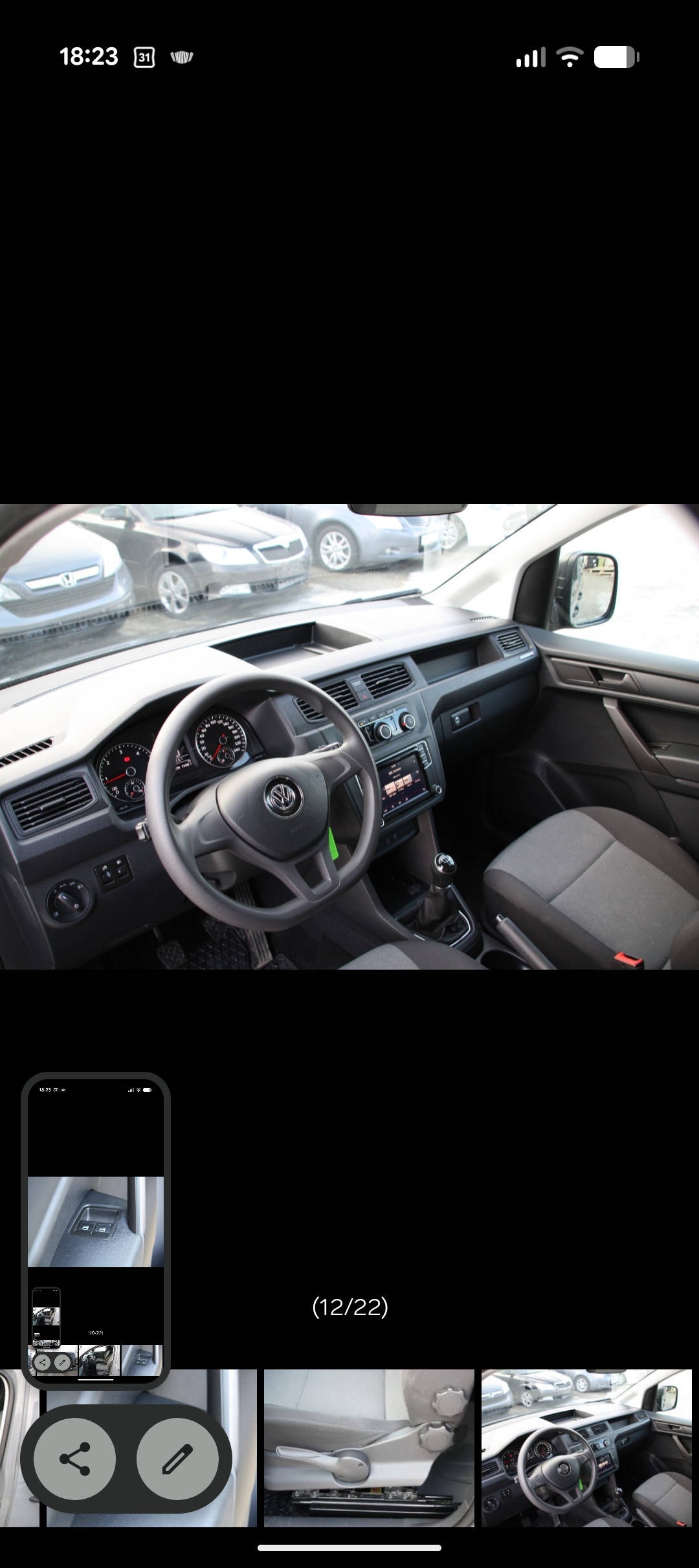 Volkswagen Caddy Van 2.0 TDI BMT 4Motion Manual, 122hp, 2019