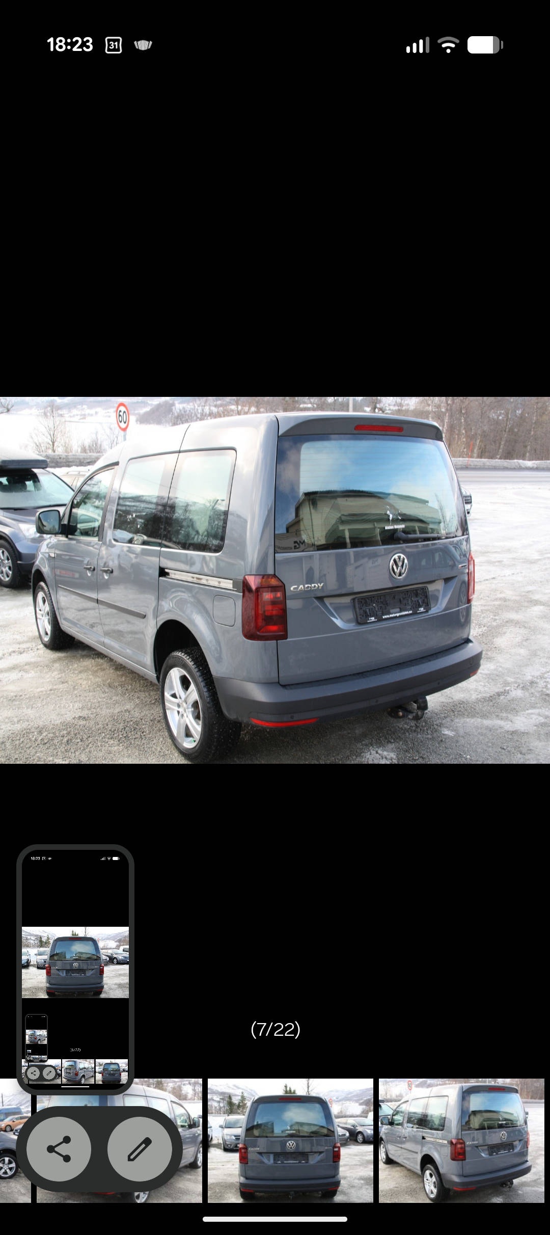Volkswagen Caddy Van 2.0 TDI BMT 4Motion Manual, 122hp, 2019
