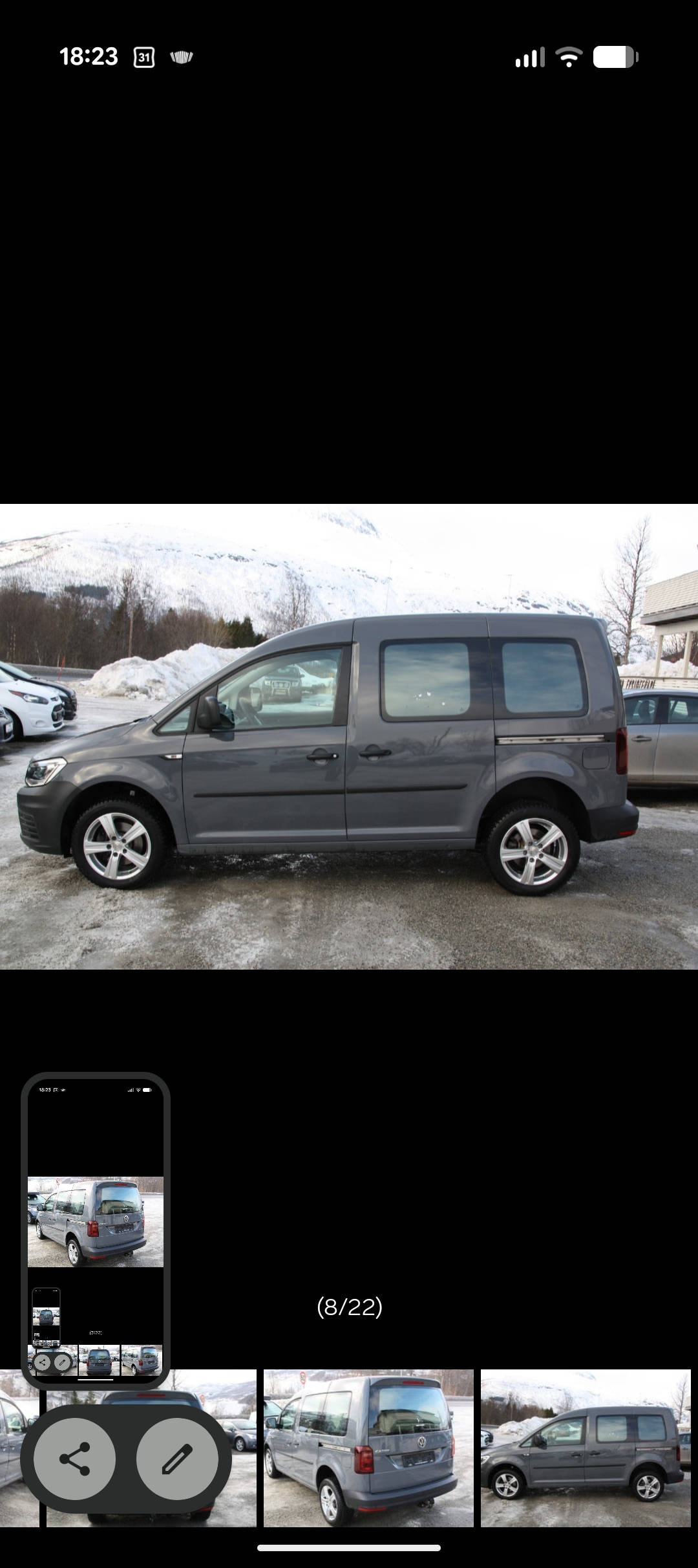 Volkswagen Caddy Van 2.0 TDI BMT 4Motion Manual, 122hp, 2019