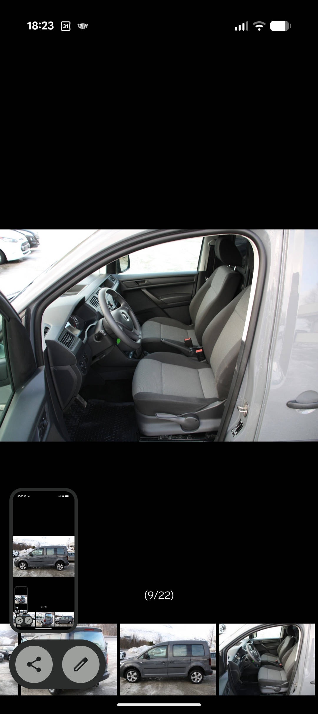 Volkswagen Caddy Van 2.0 TDI BMT 4Motion Manual, 122hp, 2019