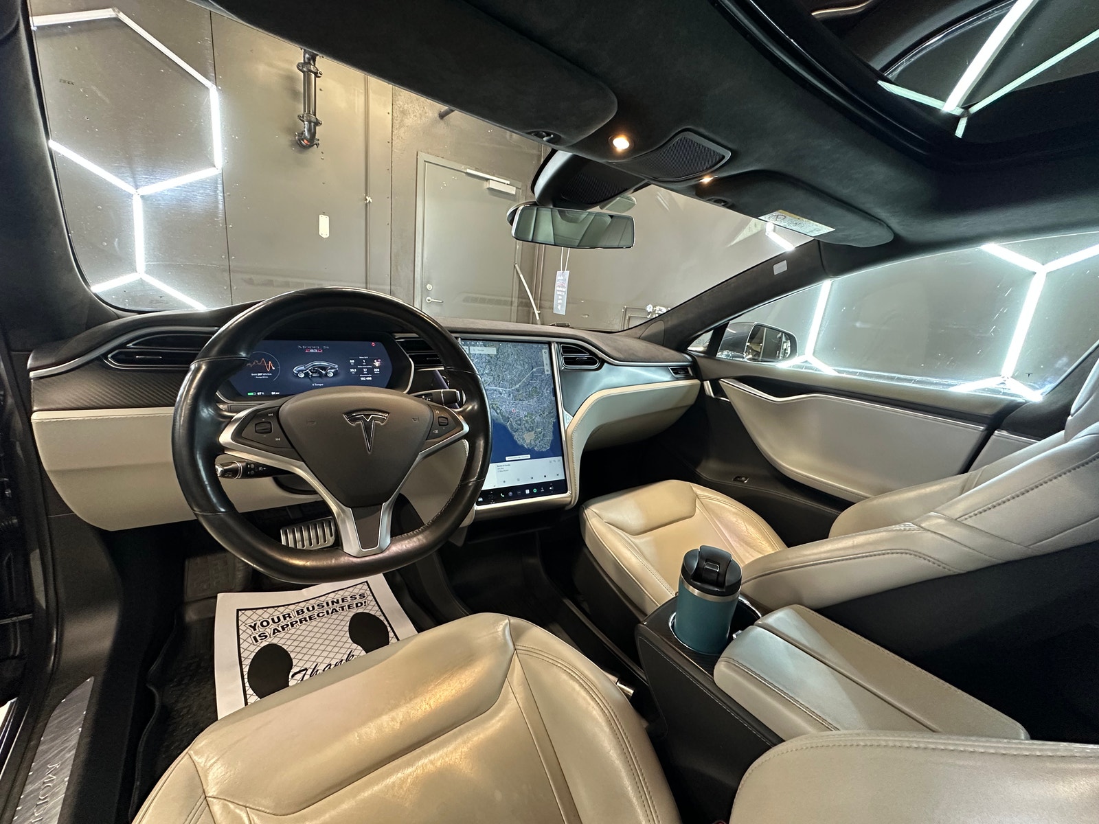 Tesla Model S P85D, 511ps, 2015