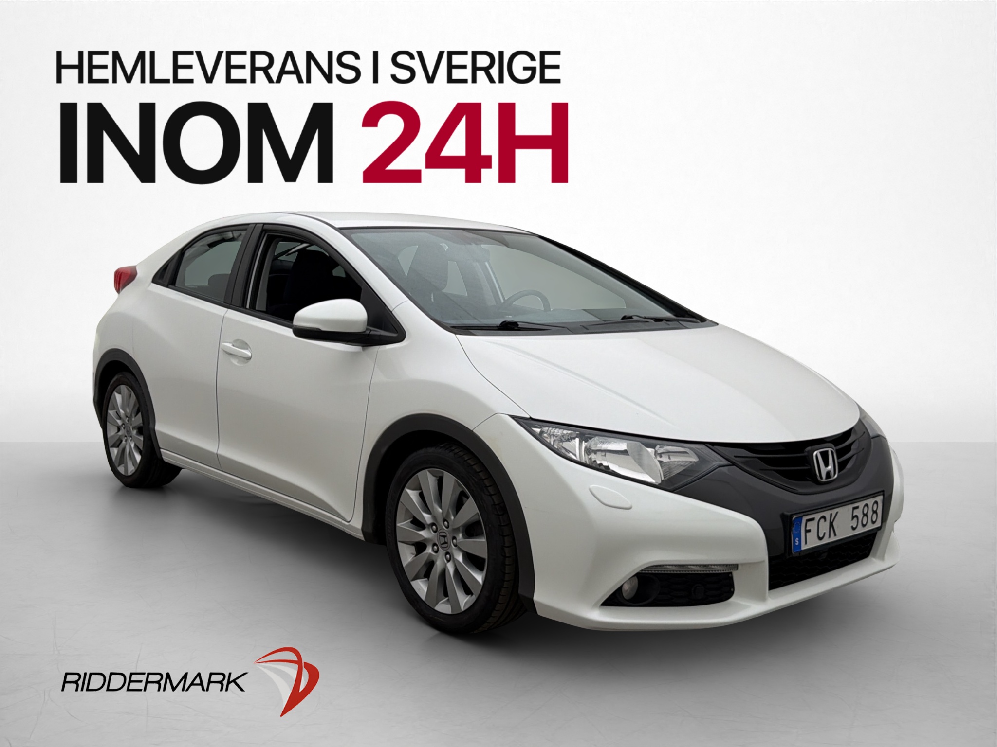 Honda Civic 1.8 i-VTEC Manuell, 6-trinn, 142hk, 2013