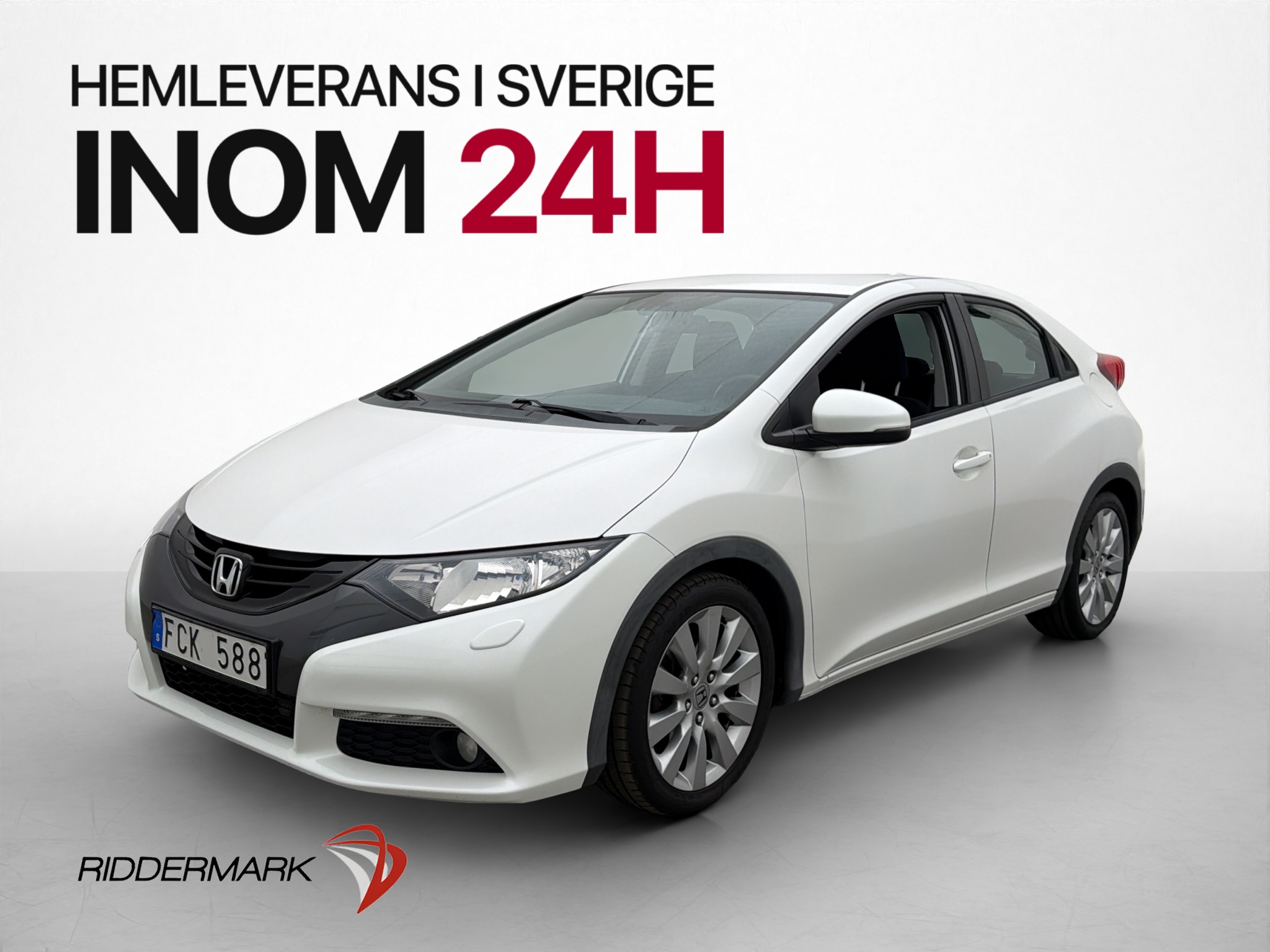 Honda Civic 1.8 i-VTEC Manuell, 6-trinn, 142hk, 2013