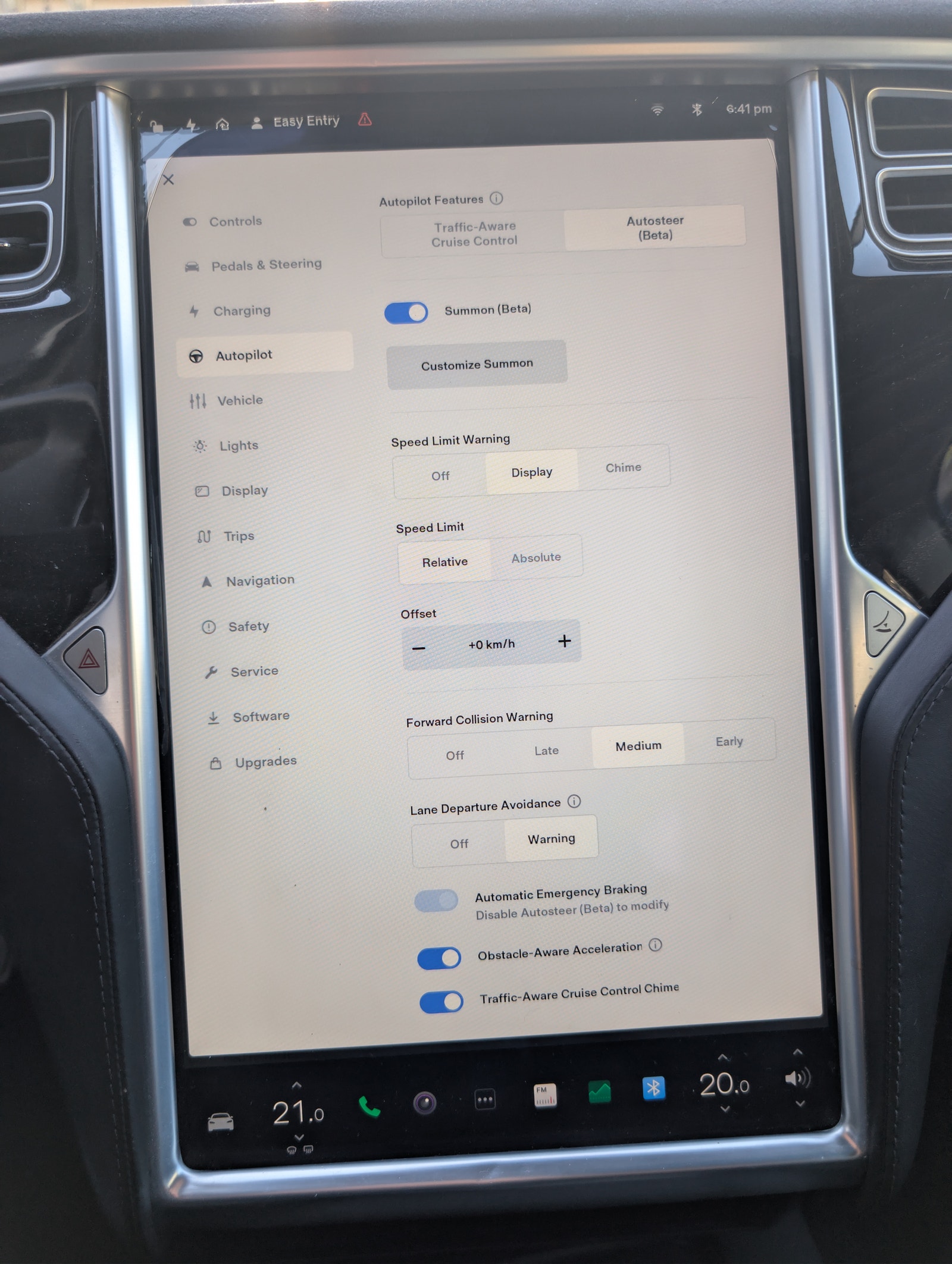 Tesla Model S 75D, 525ps, 2016