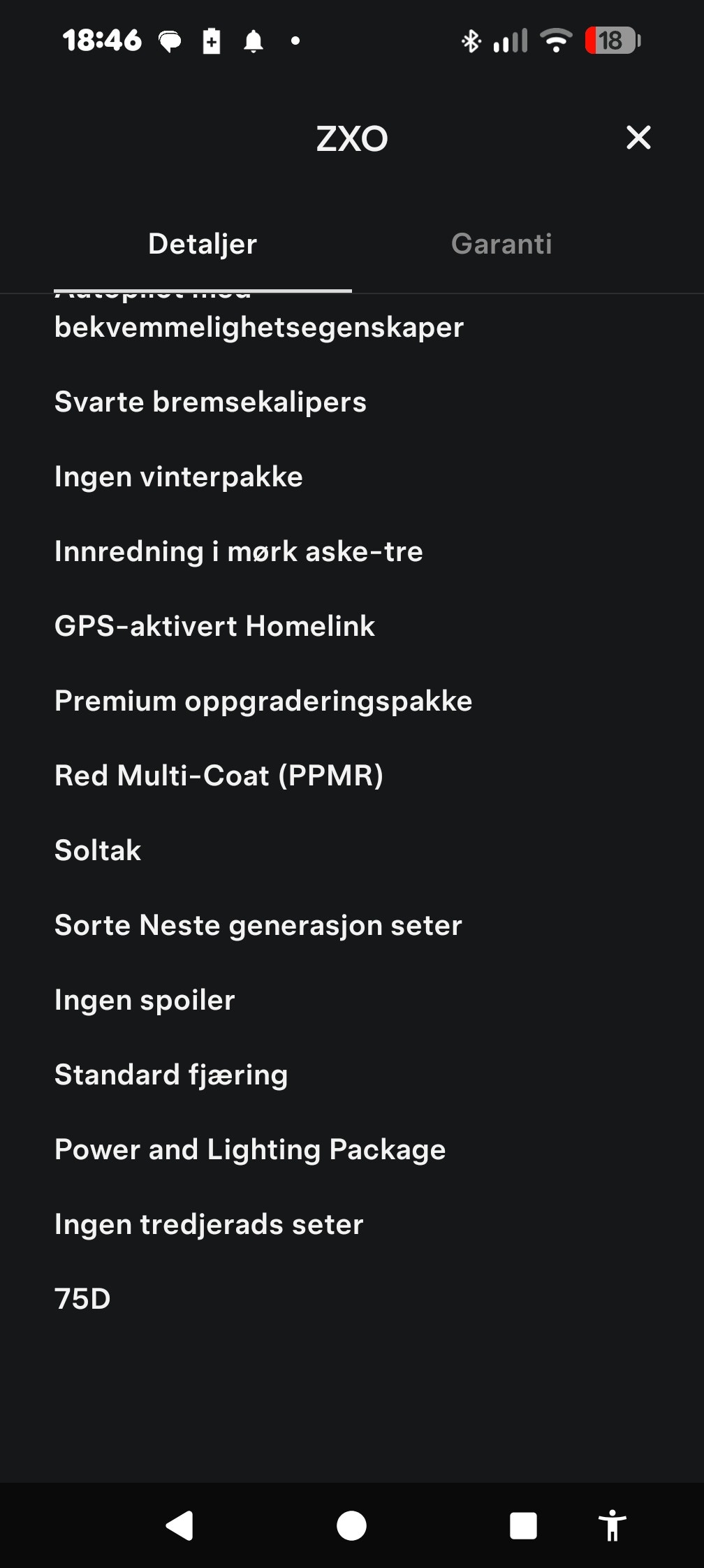 Tesla Model S 75D, 525ps, 2016
