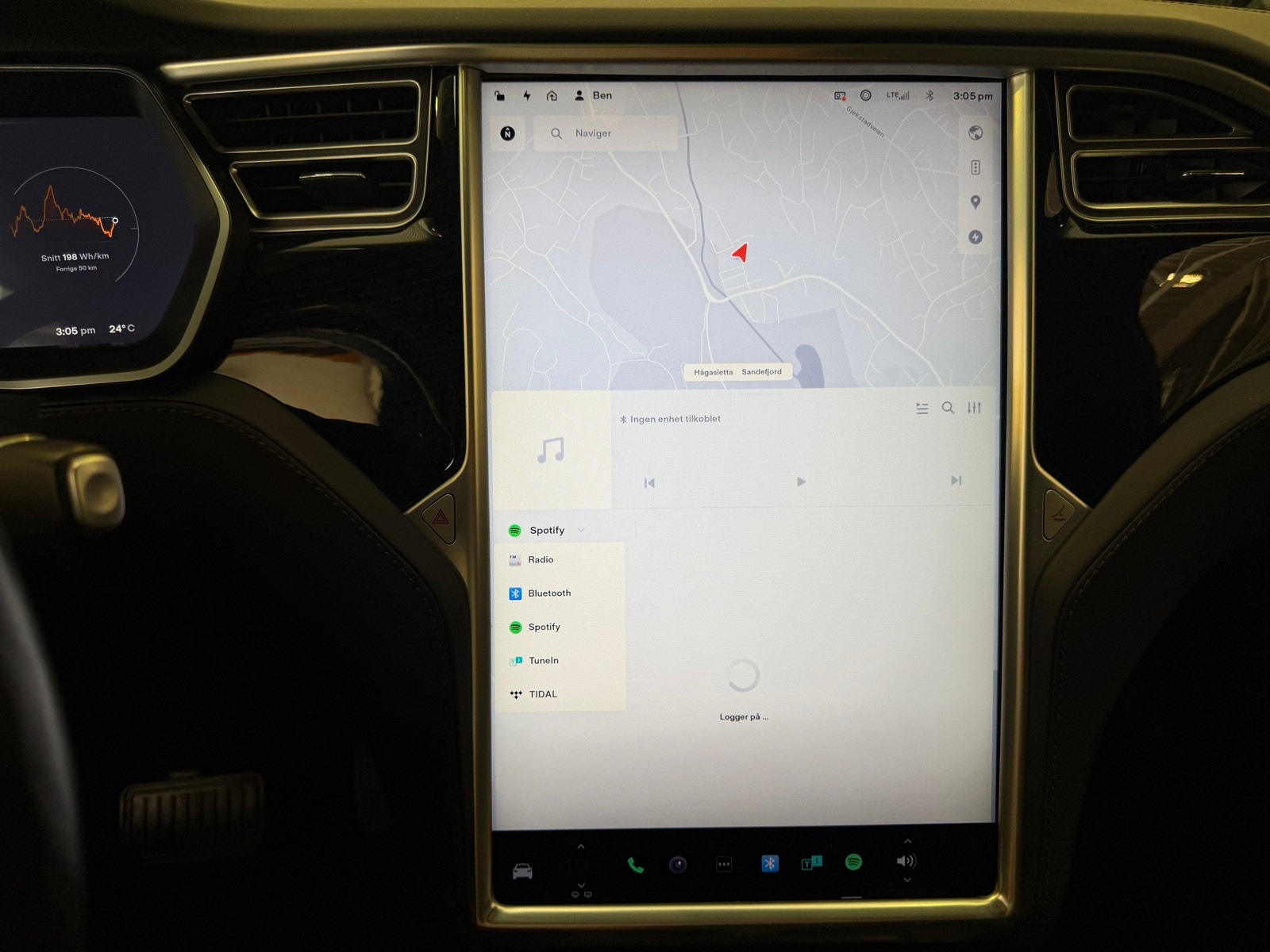 Tesla Model X 75D, 525hp, 2017
