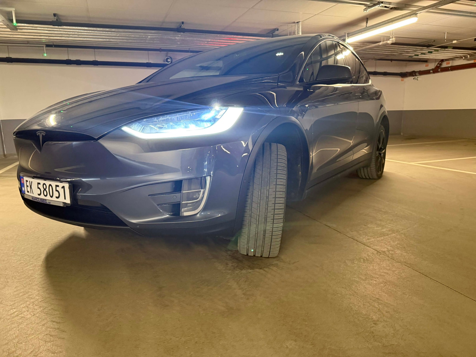 Tesla Model X P100D, 611ps, 2017