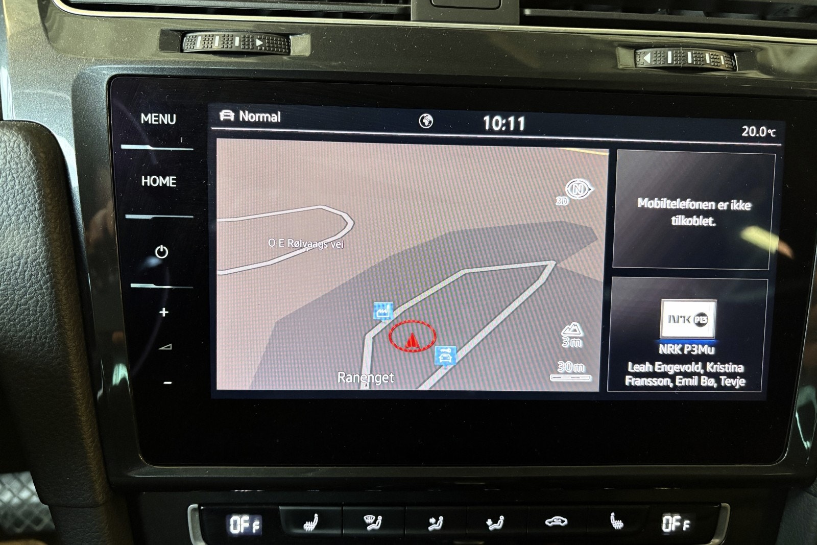 Volkswagen e-Golf, 136hk, 2020