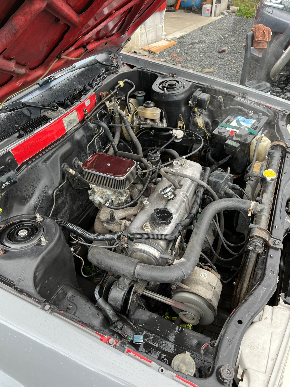 Toyota Corolla Sedan 1.3 Manual, 5-trins, 69ps, 1984