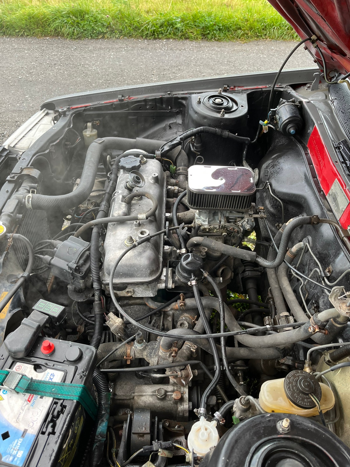 Toyota Corolla Sedan 1.3 Manual, 5-trins, 69ps, 1984