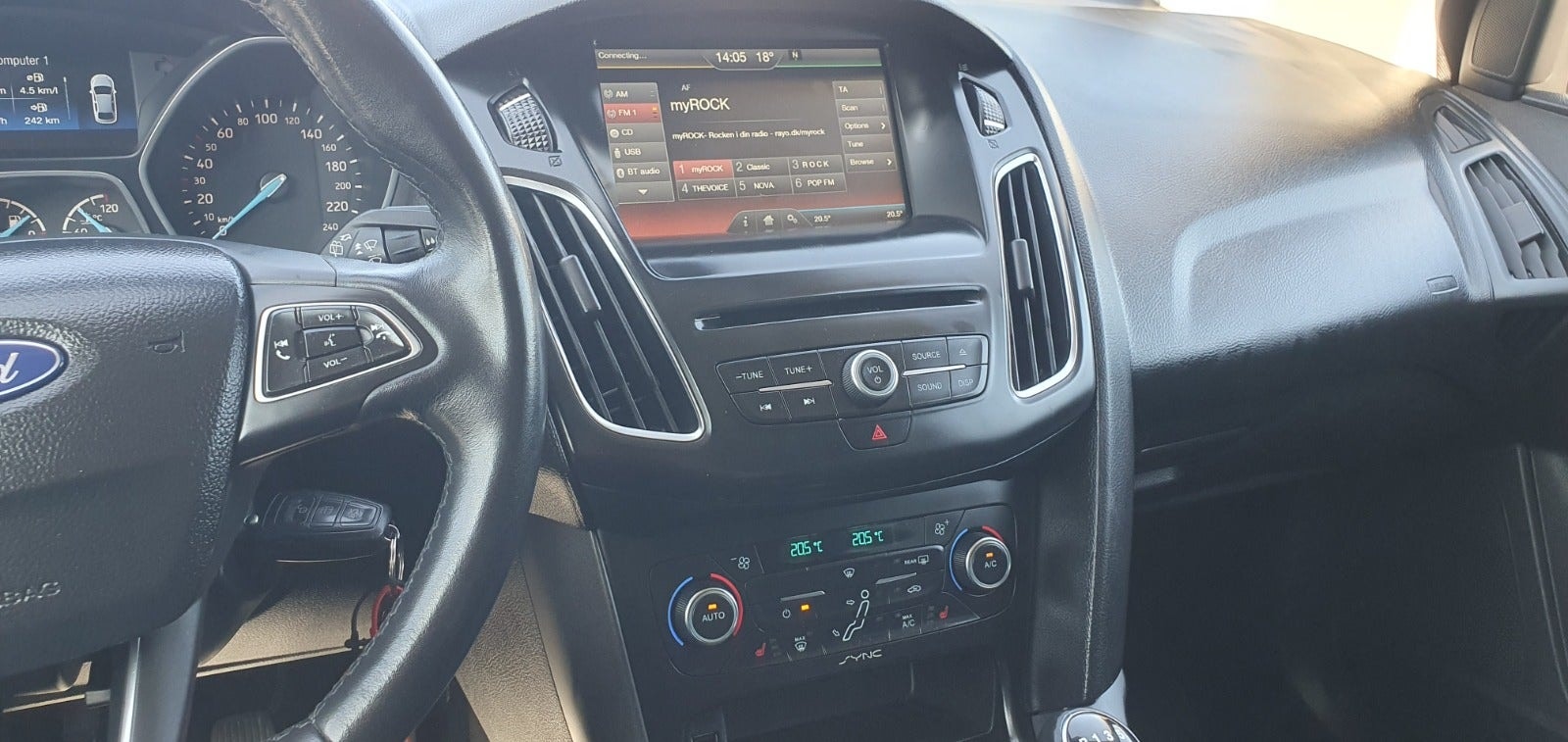 Ford Focus Combi 1.0 EcoBoost Manual, 6-trins, 125ps, 2015