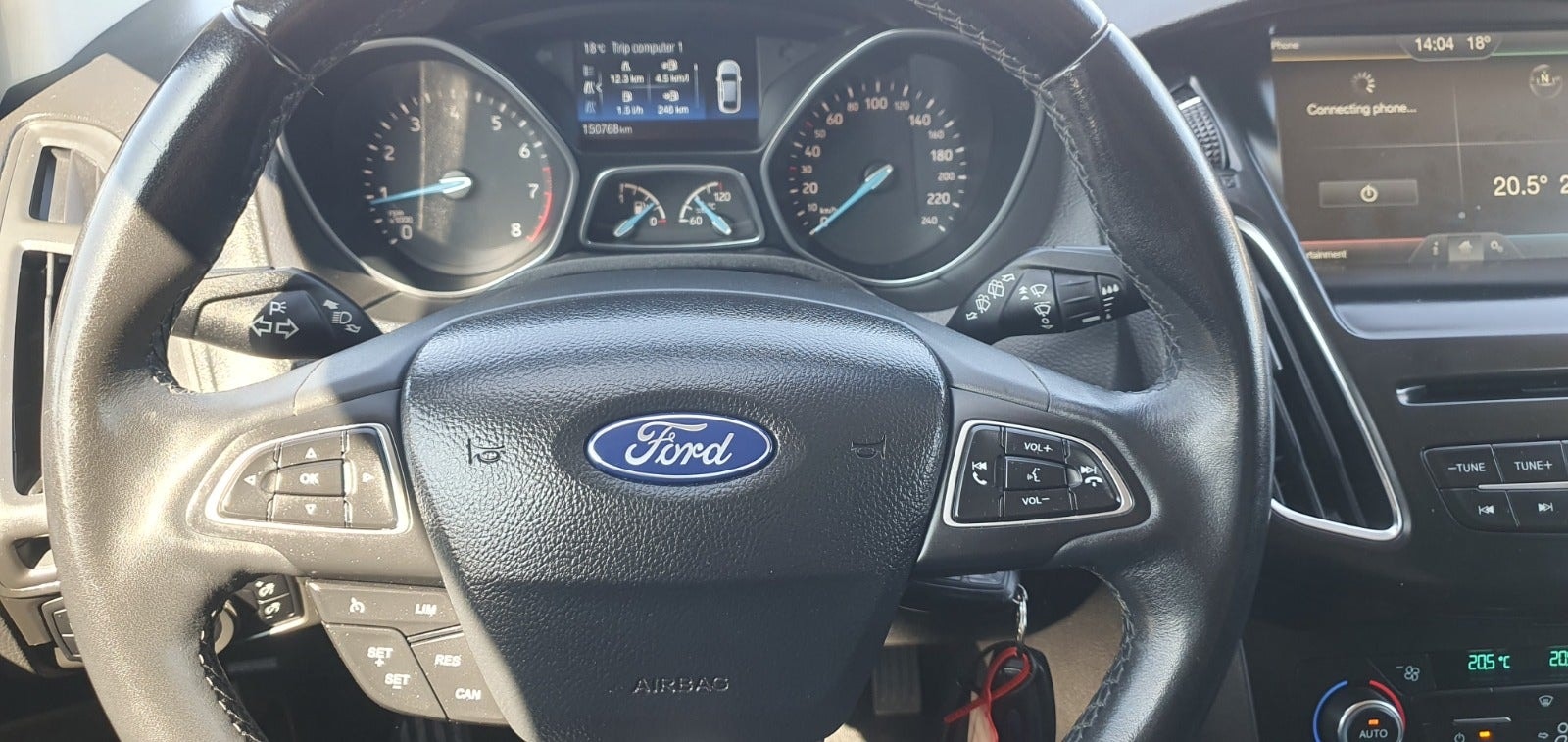 Ford Focus Combi 1.0 EcoBoost Manual, 6-trins, 125ps, 2015