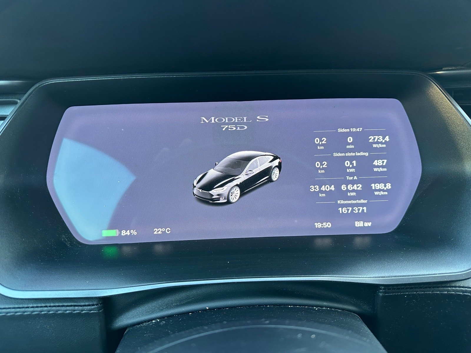 Tesla Model S 75D, 525hp, 2018