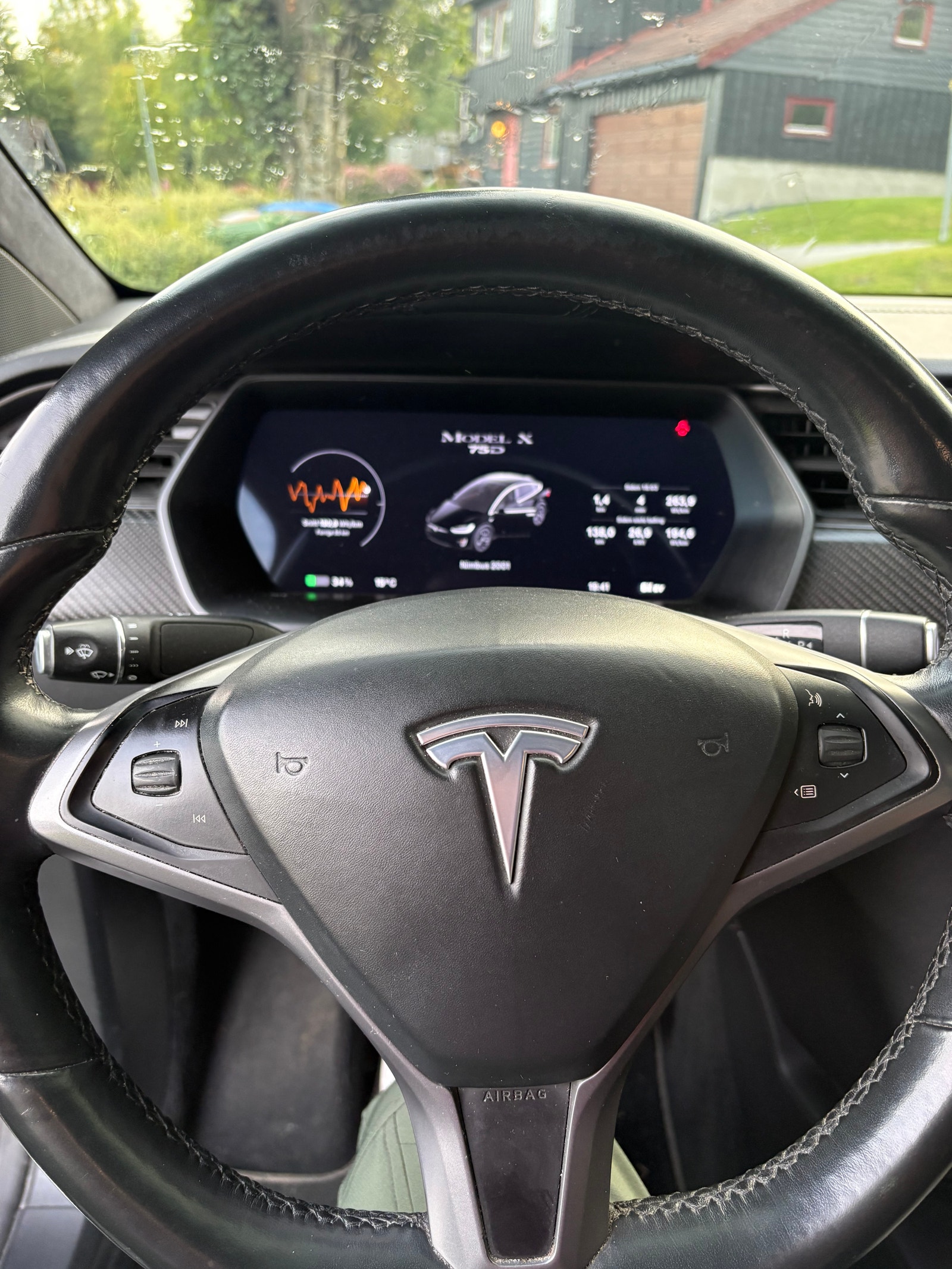 Tesla Model X 75D, 525hp, 2018